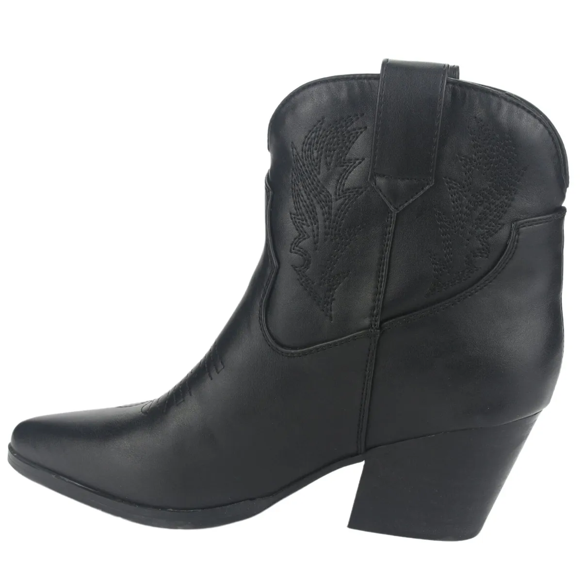 CHALADA - Botin Mujer Negro Casual Chalada Westnew-3