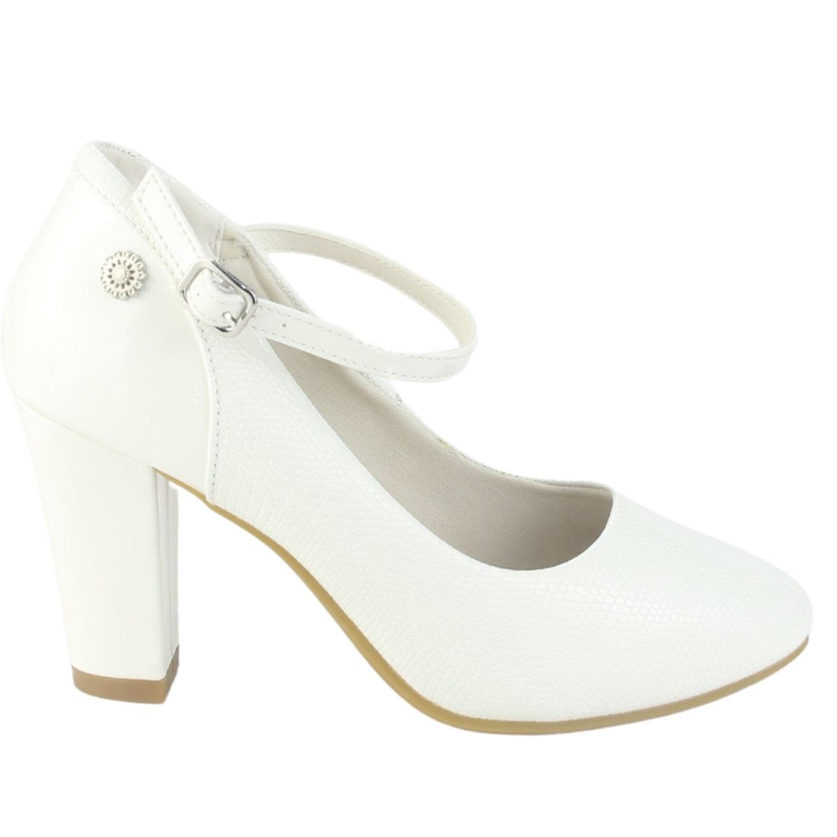CHALADA - Zapato Mujer Blanco Formal Chalada Cobna-2