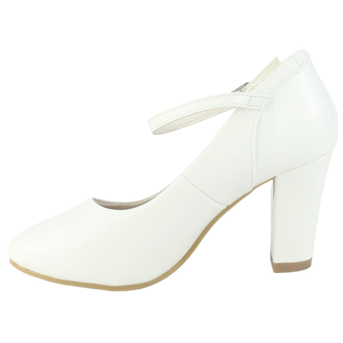 CHALADA - Zapato Mujer Blanco Formal Chalada Cobna-2