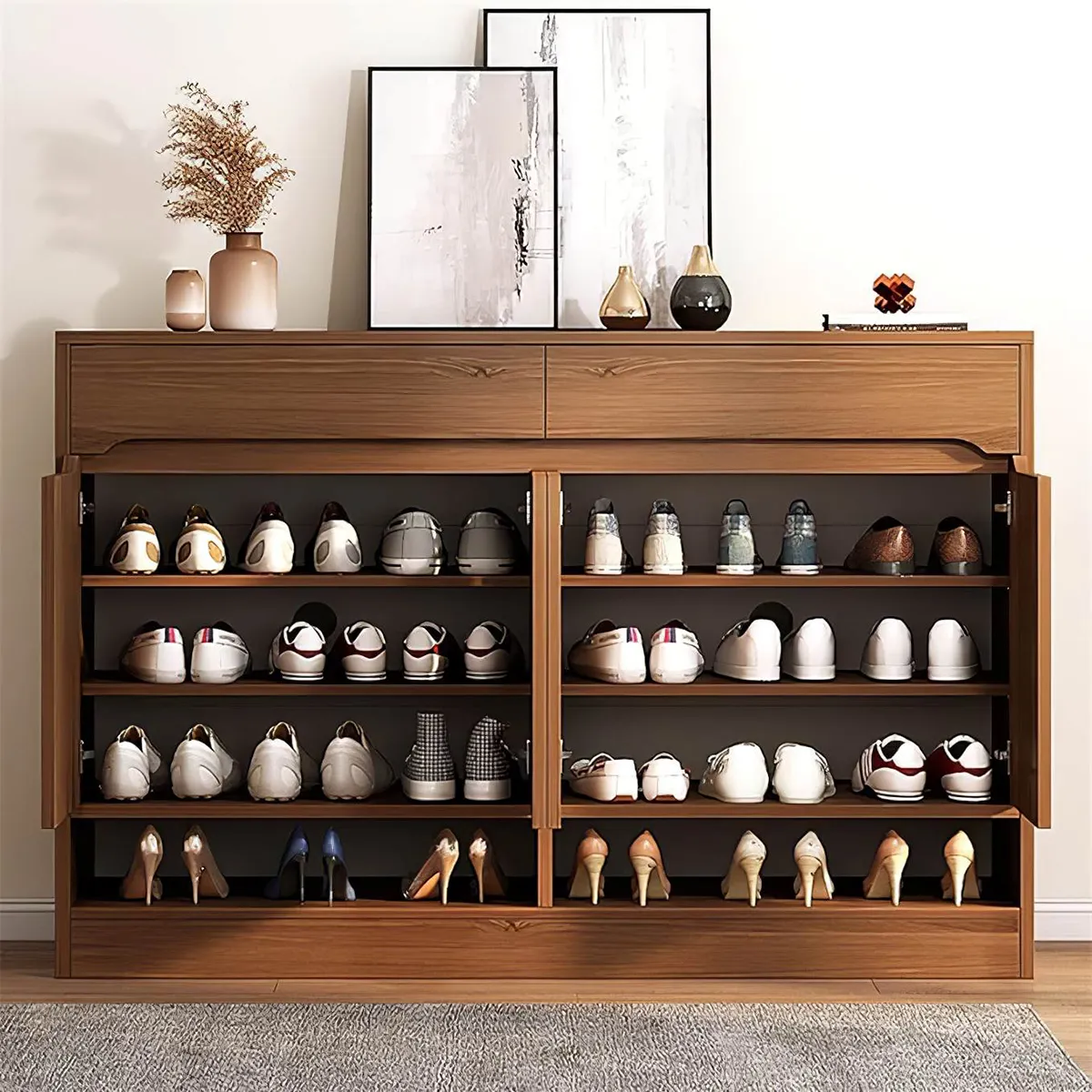 GENERICO - Zapatera Premium Para 24 Pares Armado Linneo - Gaudi