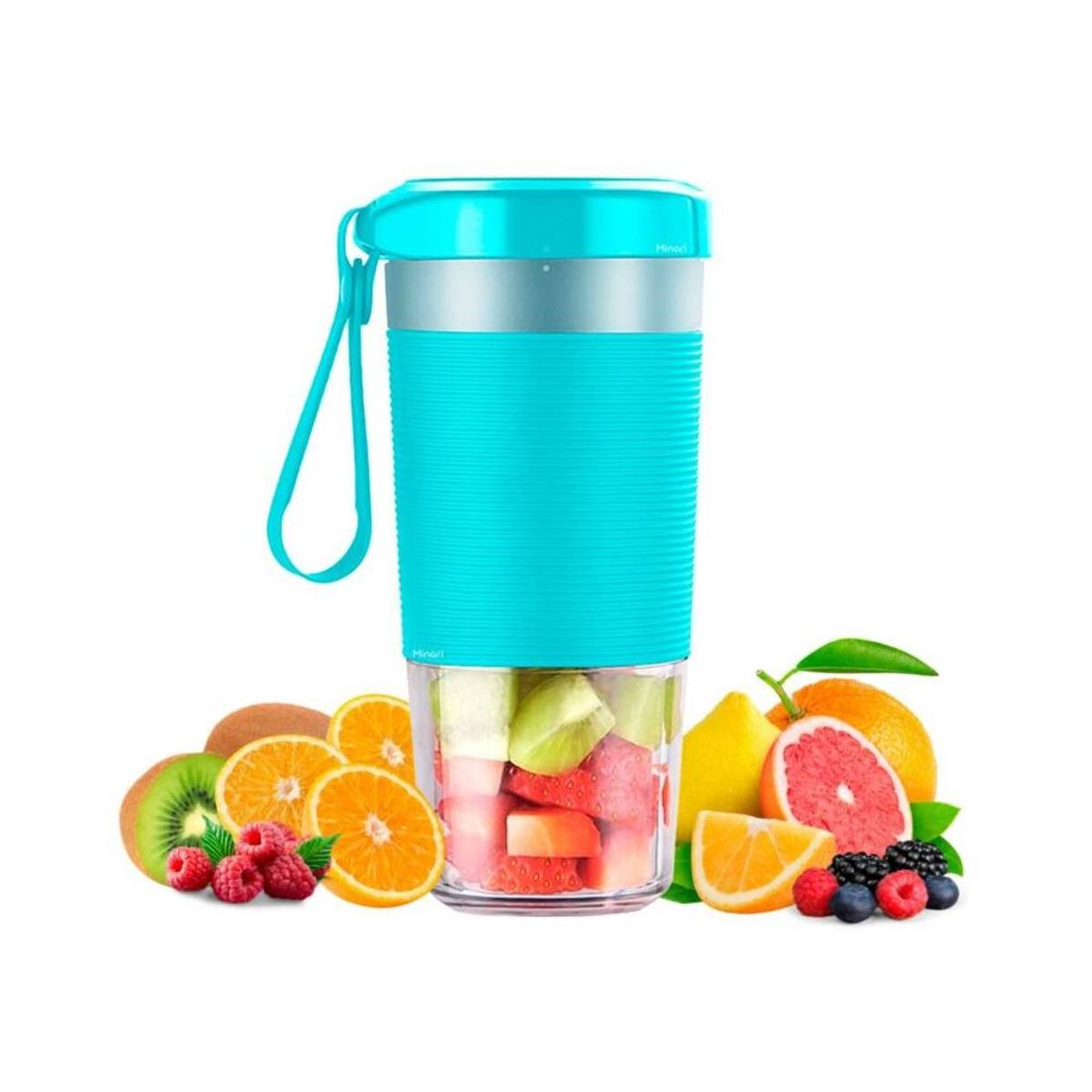 INSPIRA - Mini licuadora portátil para jugos recargable entrada usb