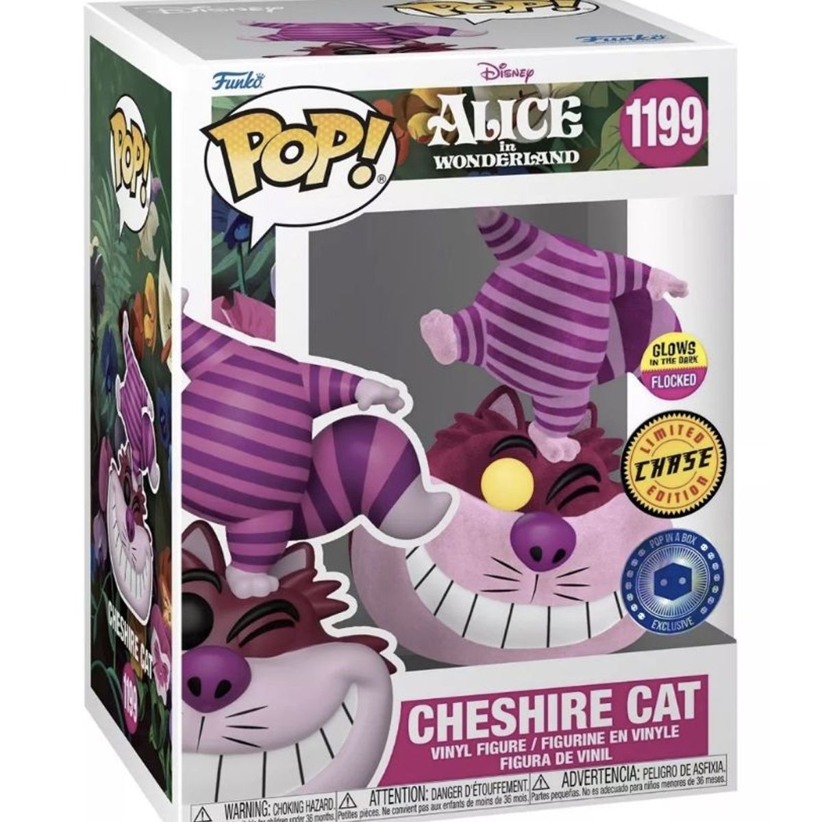 FUNKO - Cheshire Cat Chase Funko Pop 1199 Pop In A Box Alicia