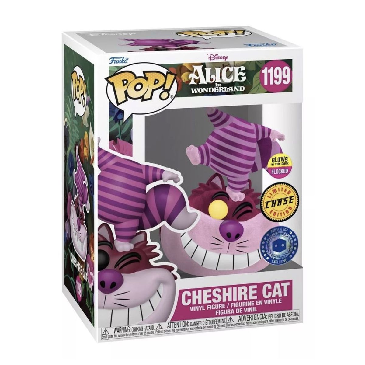 FUNKO - Cheshire Cat Chase Funko Pop 1199 Pop In A Box Alicia