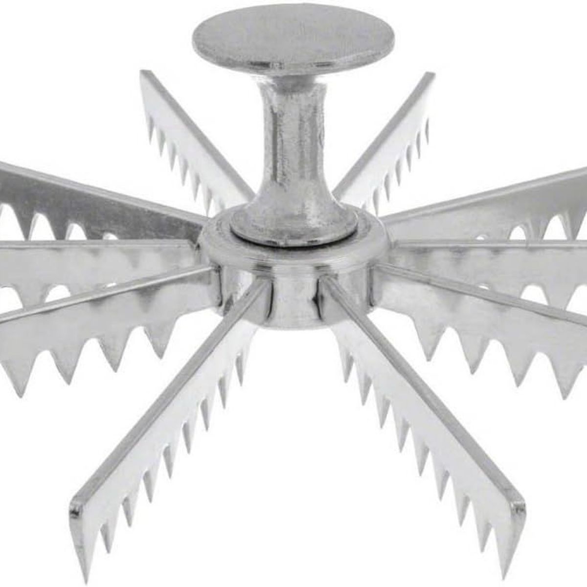 GENERICO - Marcador de Torta 10 Porciones de Aluminio