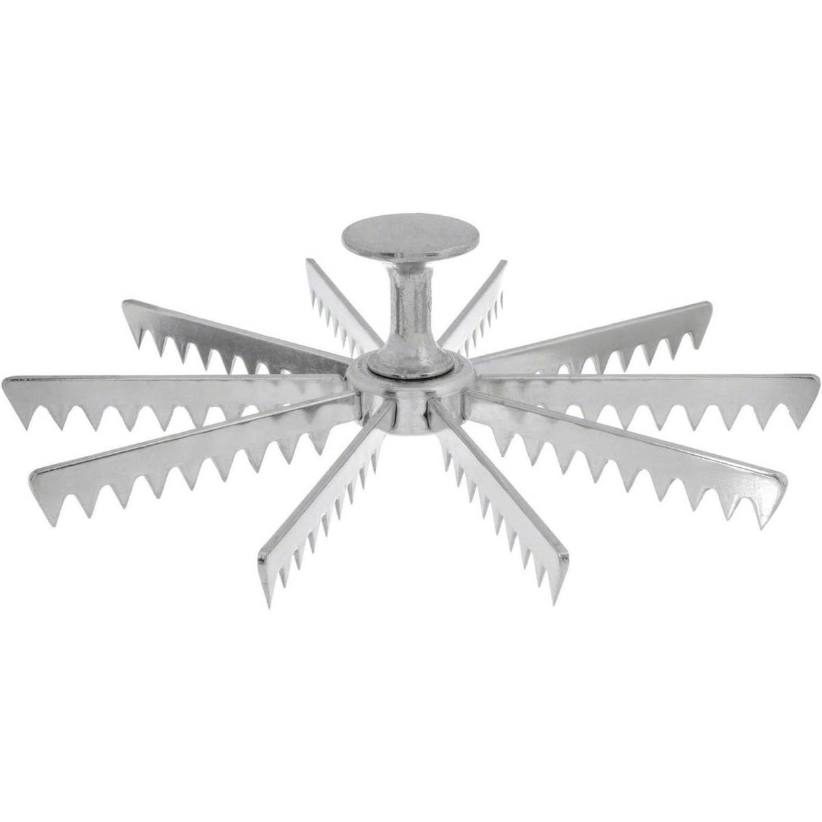 GENERICO - Marcador de Torta 10 Porciones de Aluminio