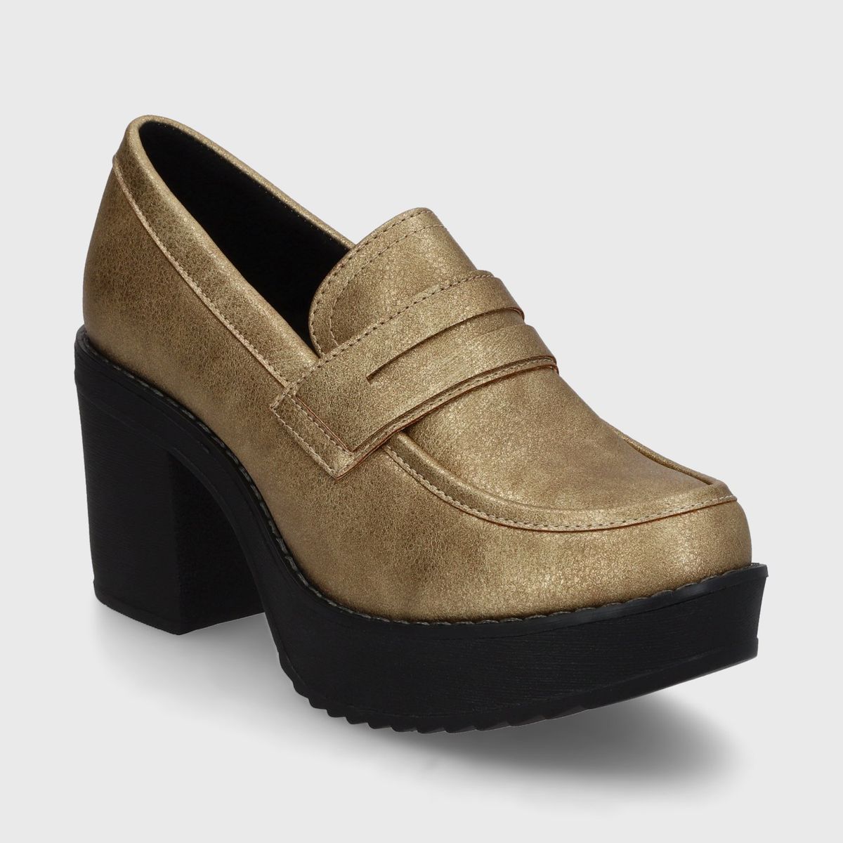 GOTTA - Zapato Taco Dorado Mujer 13503 Gotta