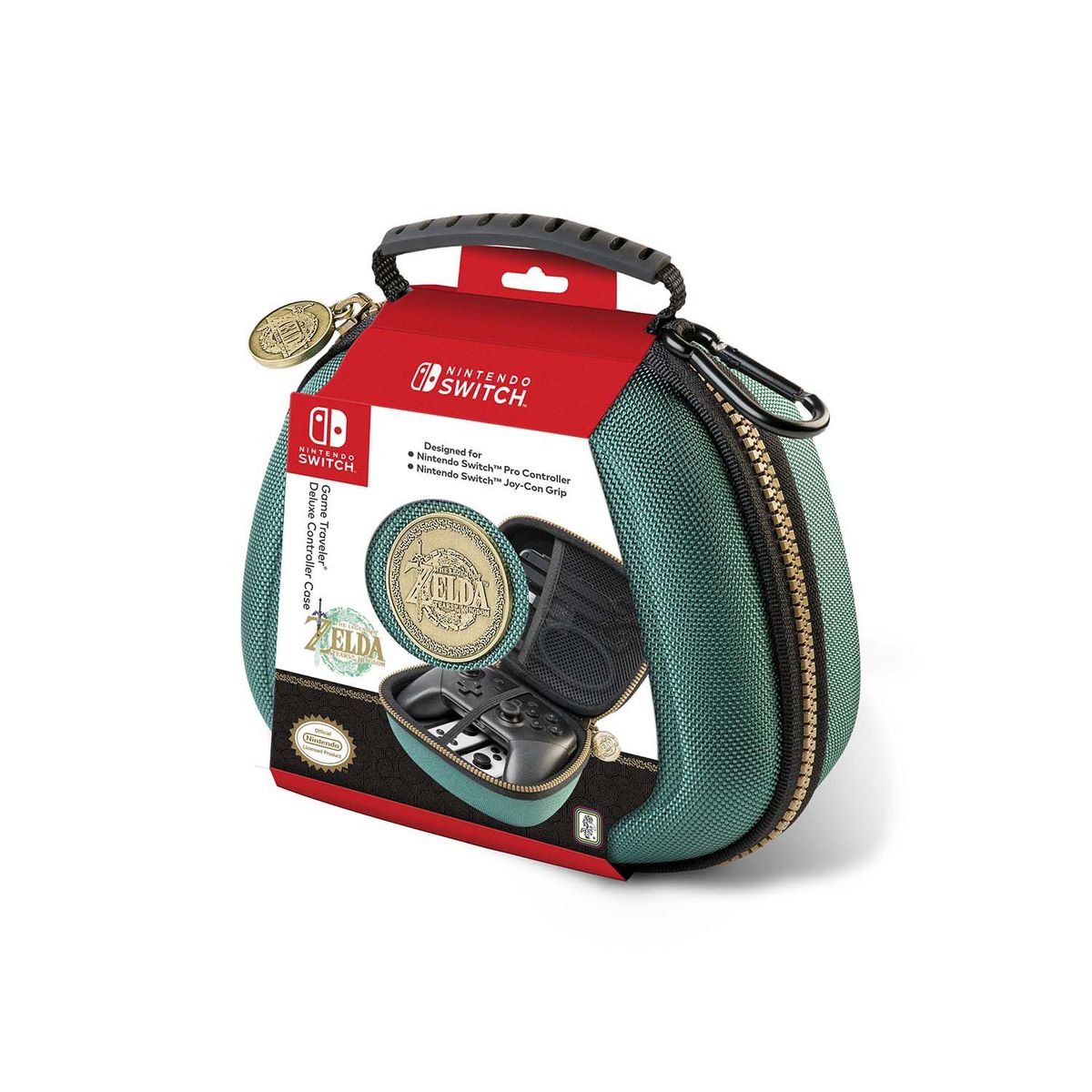 NINTENDO - Estuche Para Mando Pro Controller Switch The Legend Of The Kingdom