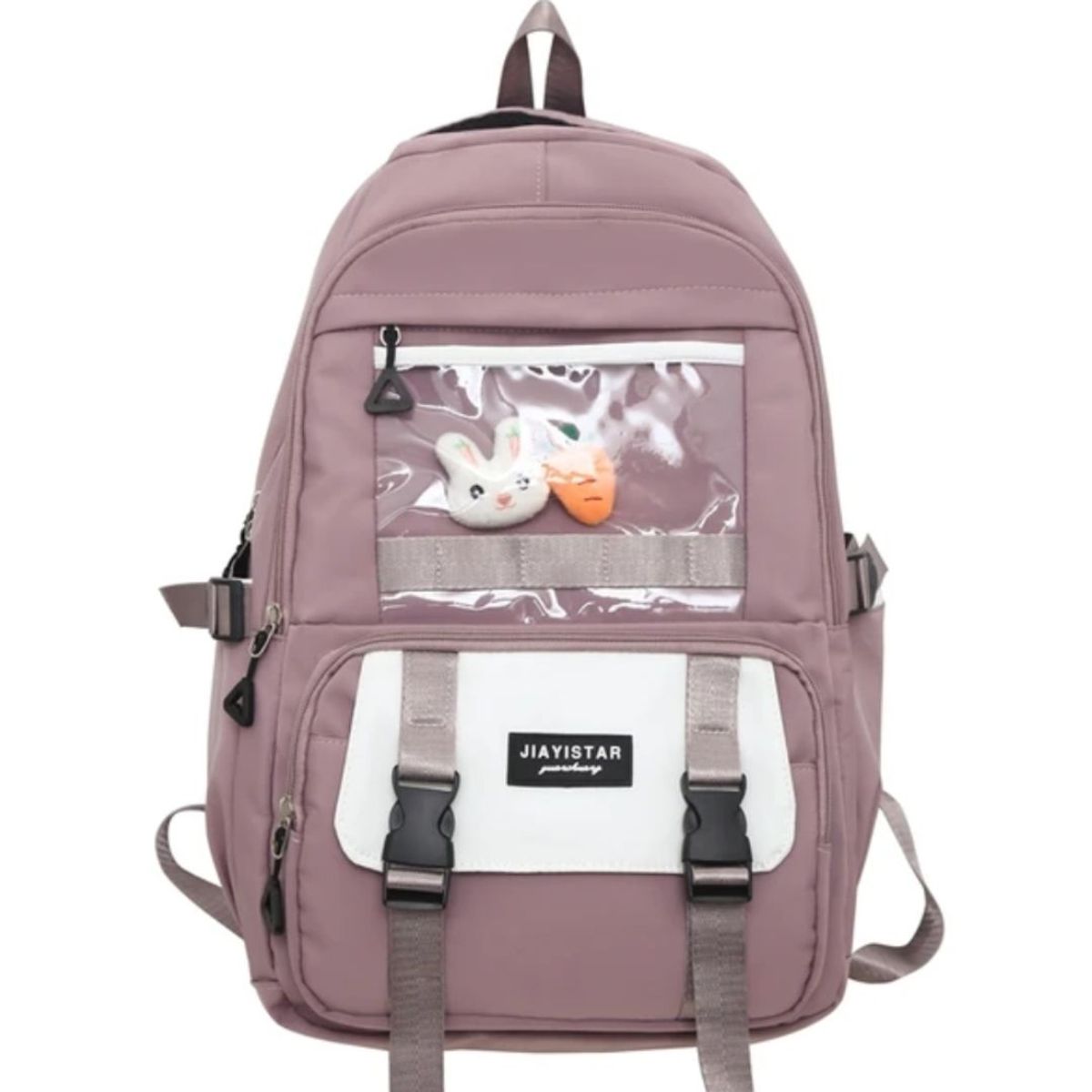 GENERICO - Mochila Kawaii Impermeable modelo Coreano Kawai Conejo