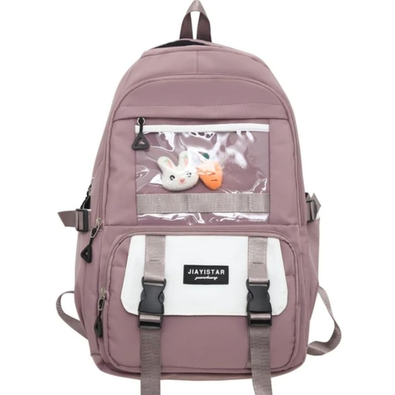 GENERICO - Mochila Kawaii Impermeable modelo Coreano Kawai Conejo