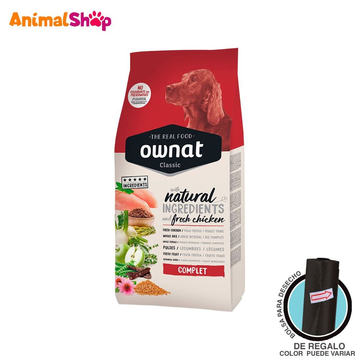 GENERICO - Alimento Perro Ownat Classic Complet 4Kg