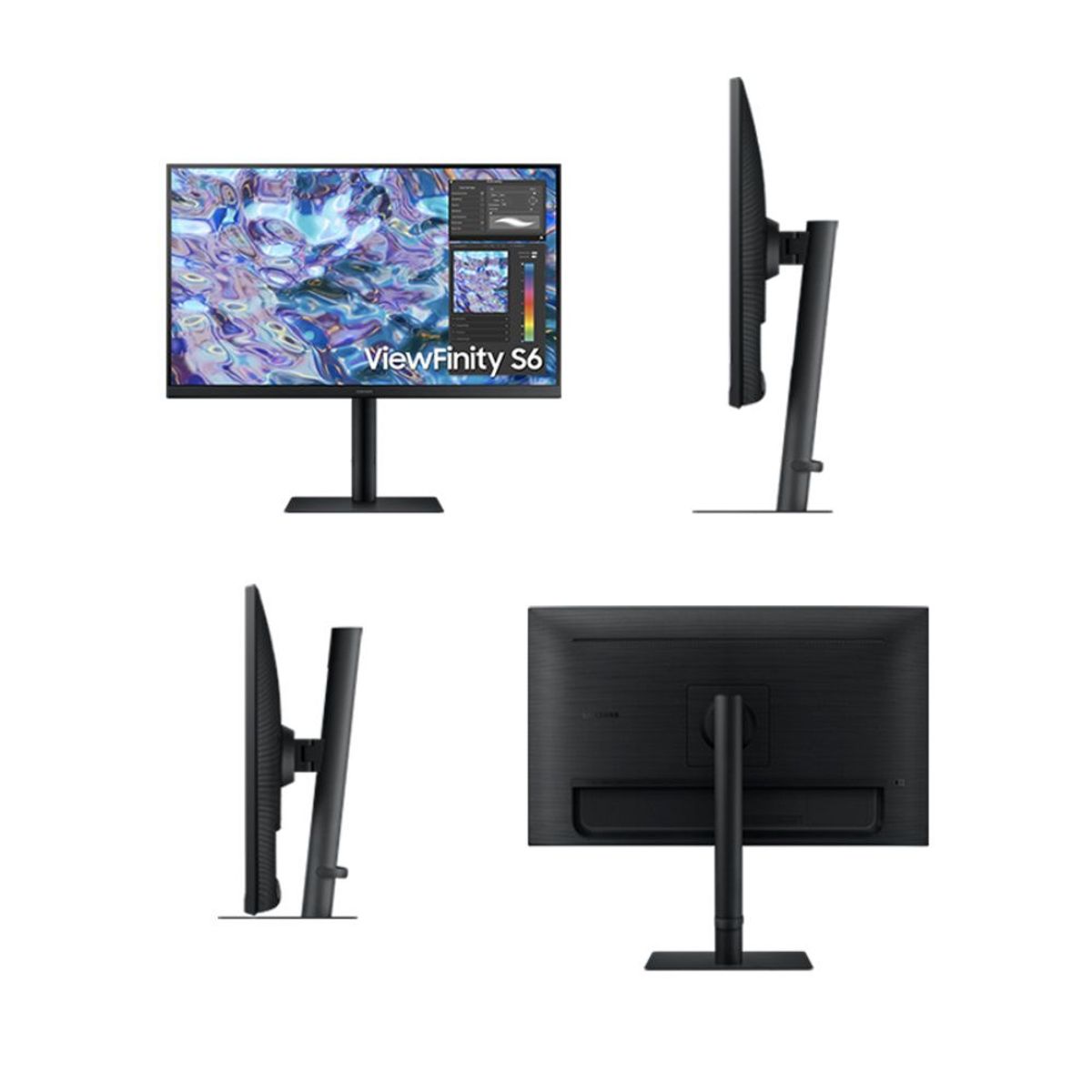 SAMSUNG - Monitor Samsung Viewfinity S6 27B610 27 Pulgadas IPS QHD 2K HDMI DP