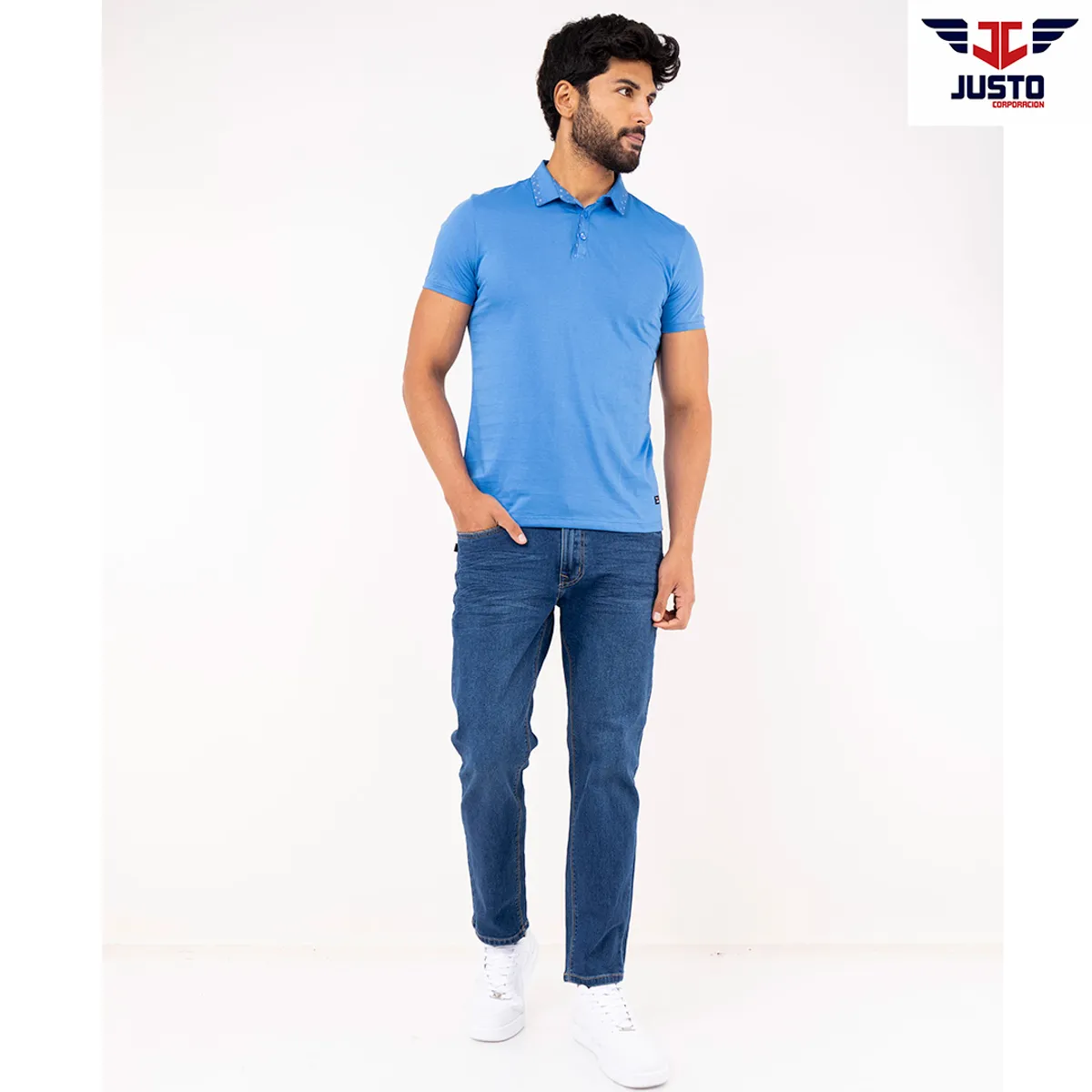 JUSTO - PANTALON JEAN STRESH - CABALLERO