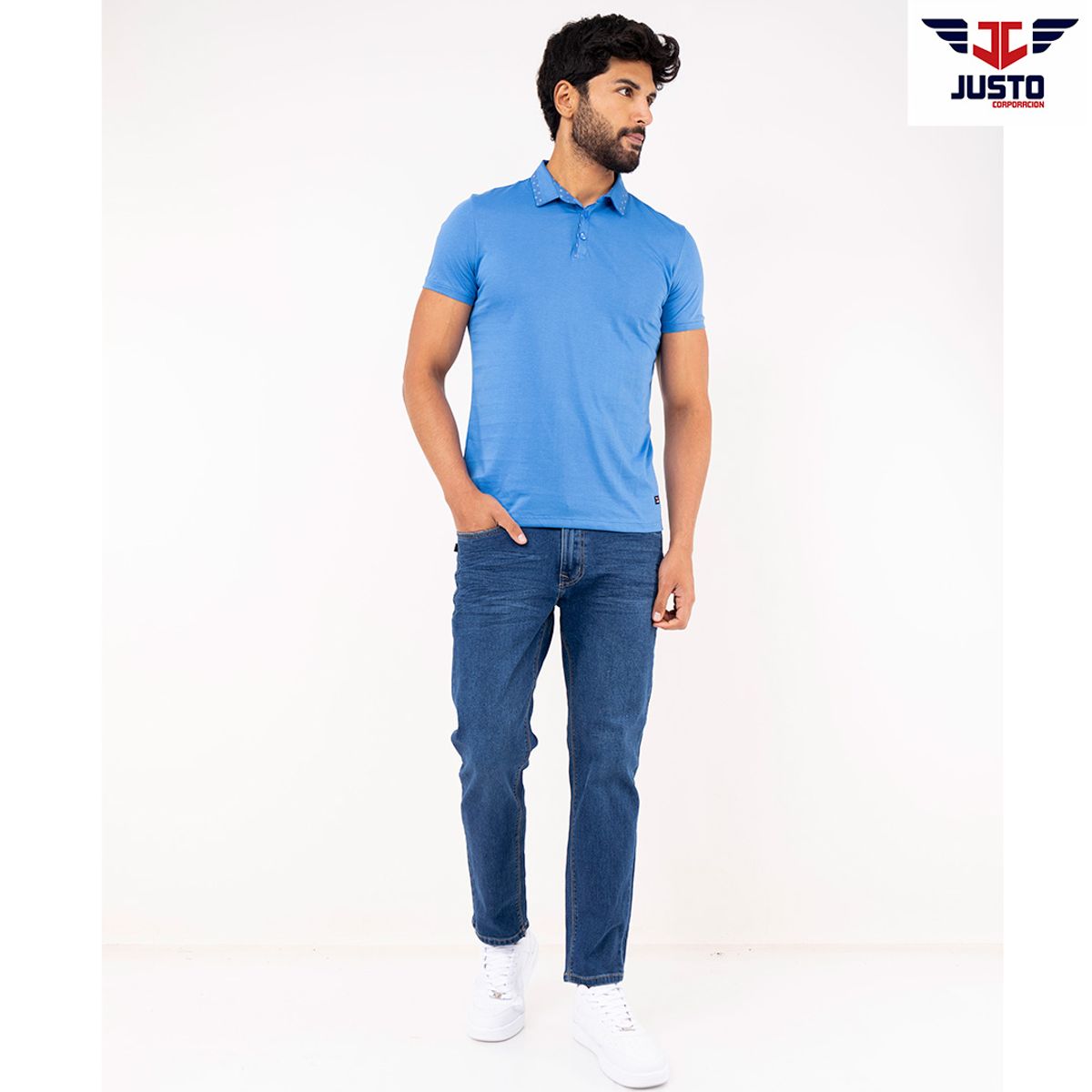 JUSTO - PANTALON JEAN STRESH - CABALLERO