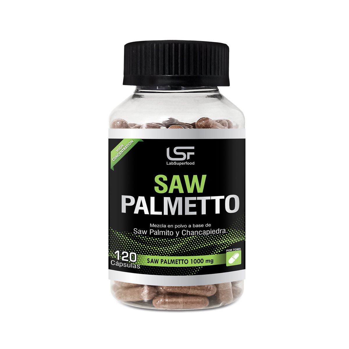 LAB SUPERFOOD - Saw Palmetto - 120 cápsulas LabSuperfood