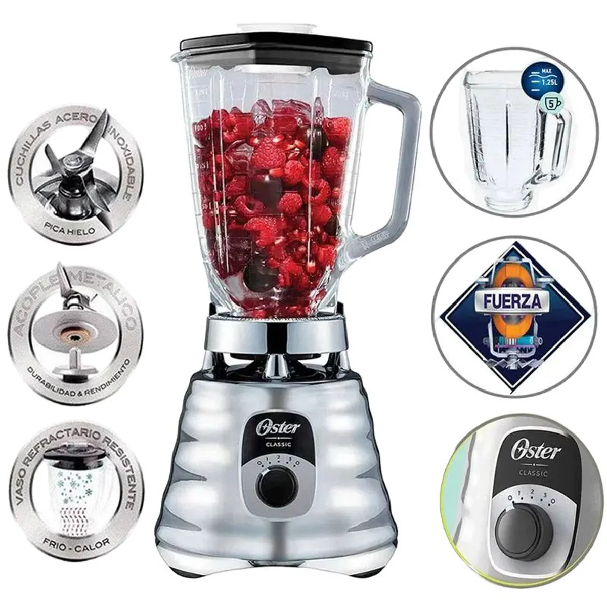 OSTER - LICUADORA INDUSTRIAL OSTER 3 VELOCIDADES 700W