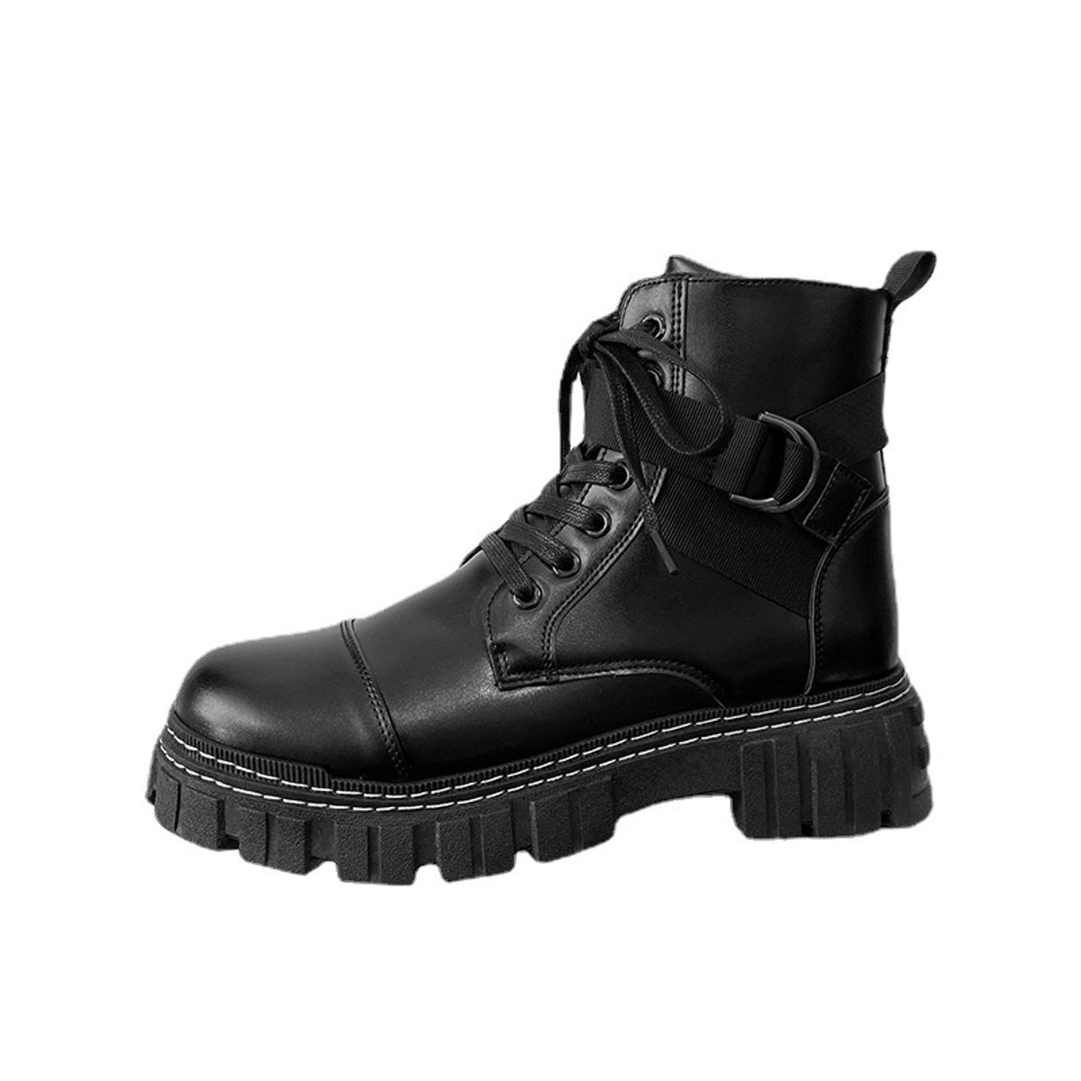 BLWOENS - Botas para Hombre-Negro