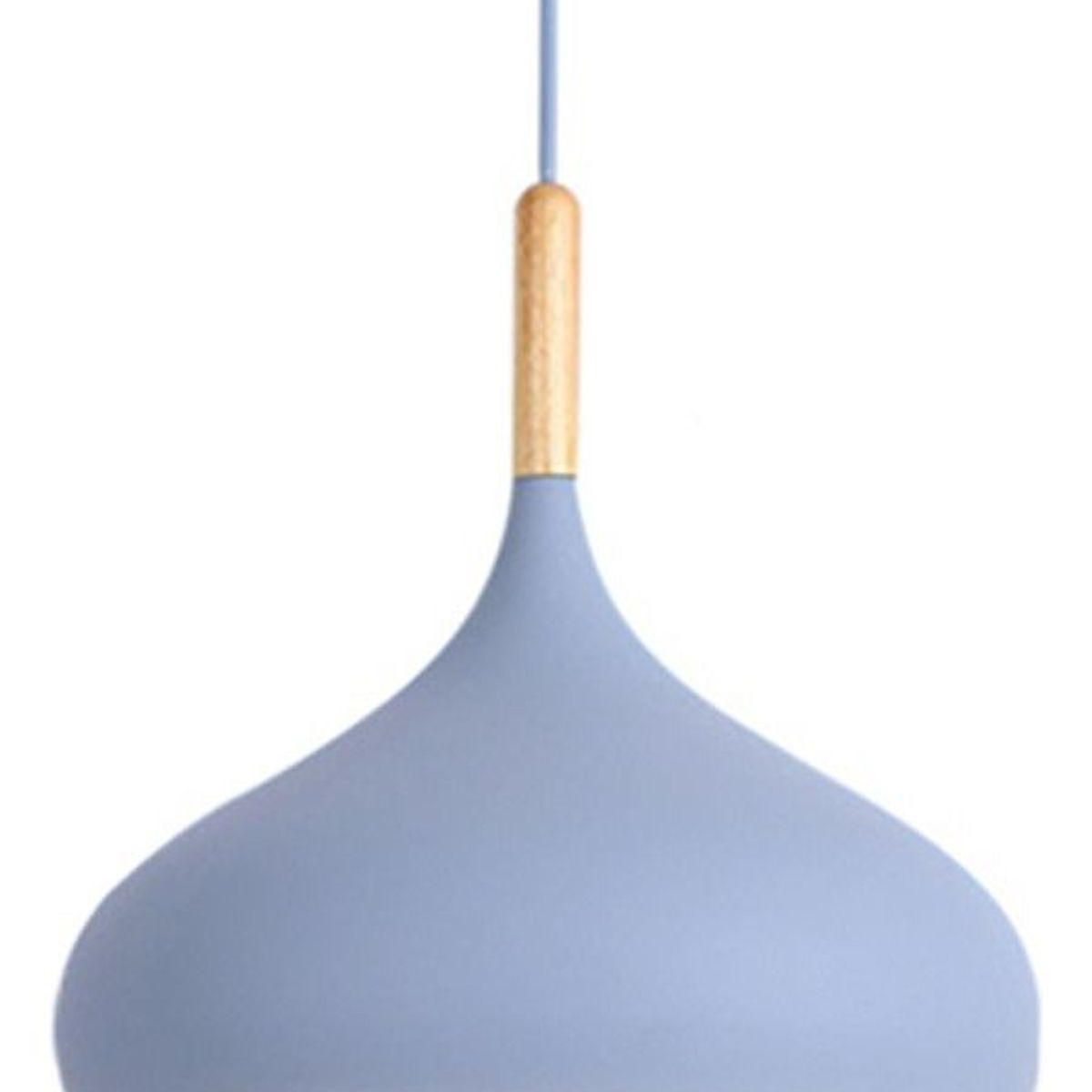 HOME NEAT - Lámpara colgante Moderna araña  Ø24cm Macaron color Azul