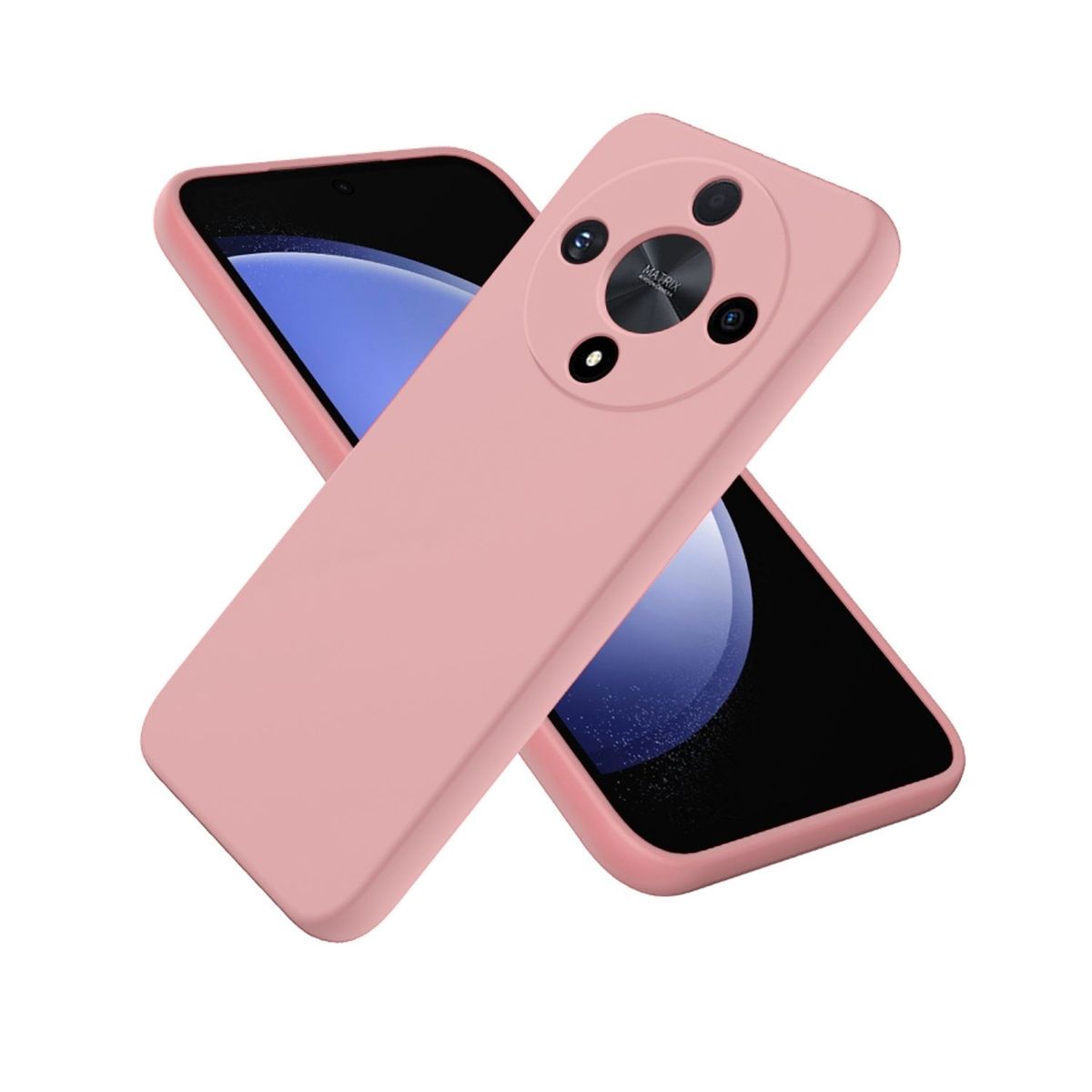 GENERICO - Funda Protector Case HONOR MAGIC 6 LITE - GAMUZA ROSA