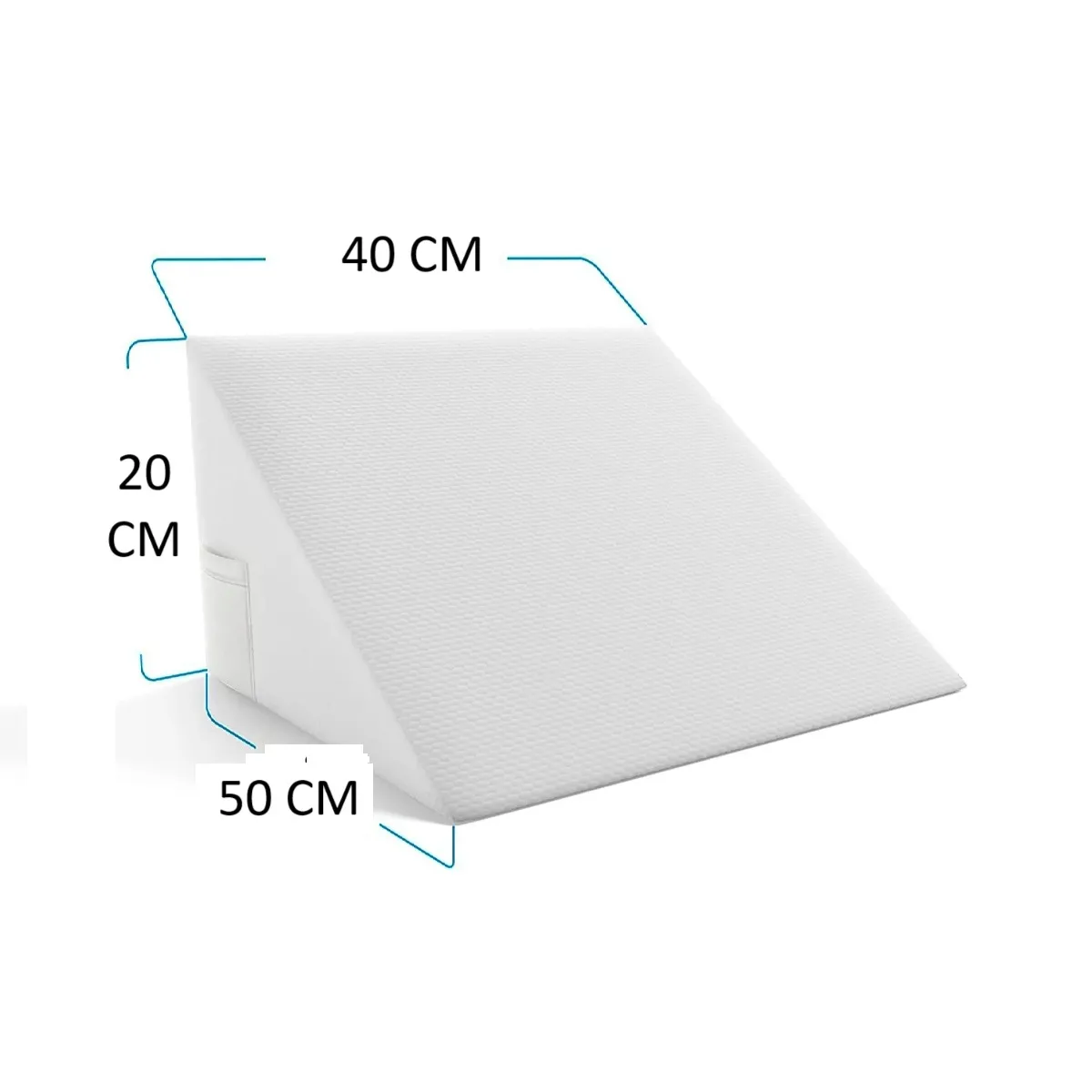 GENERICO - Cojín cuña antireflujo viscoelastico Mediano