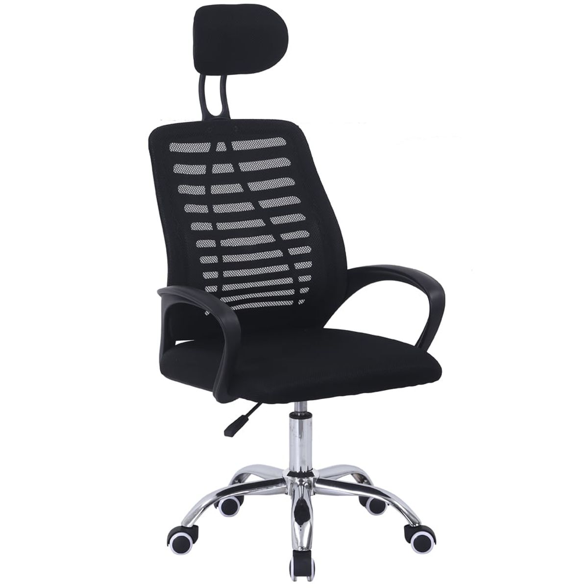 GENERICO - Silla de Escritorio Ergonómica Ejecutiva con Ruedas DC-156 Negro