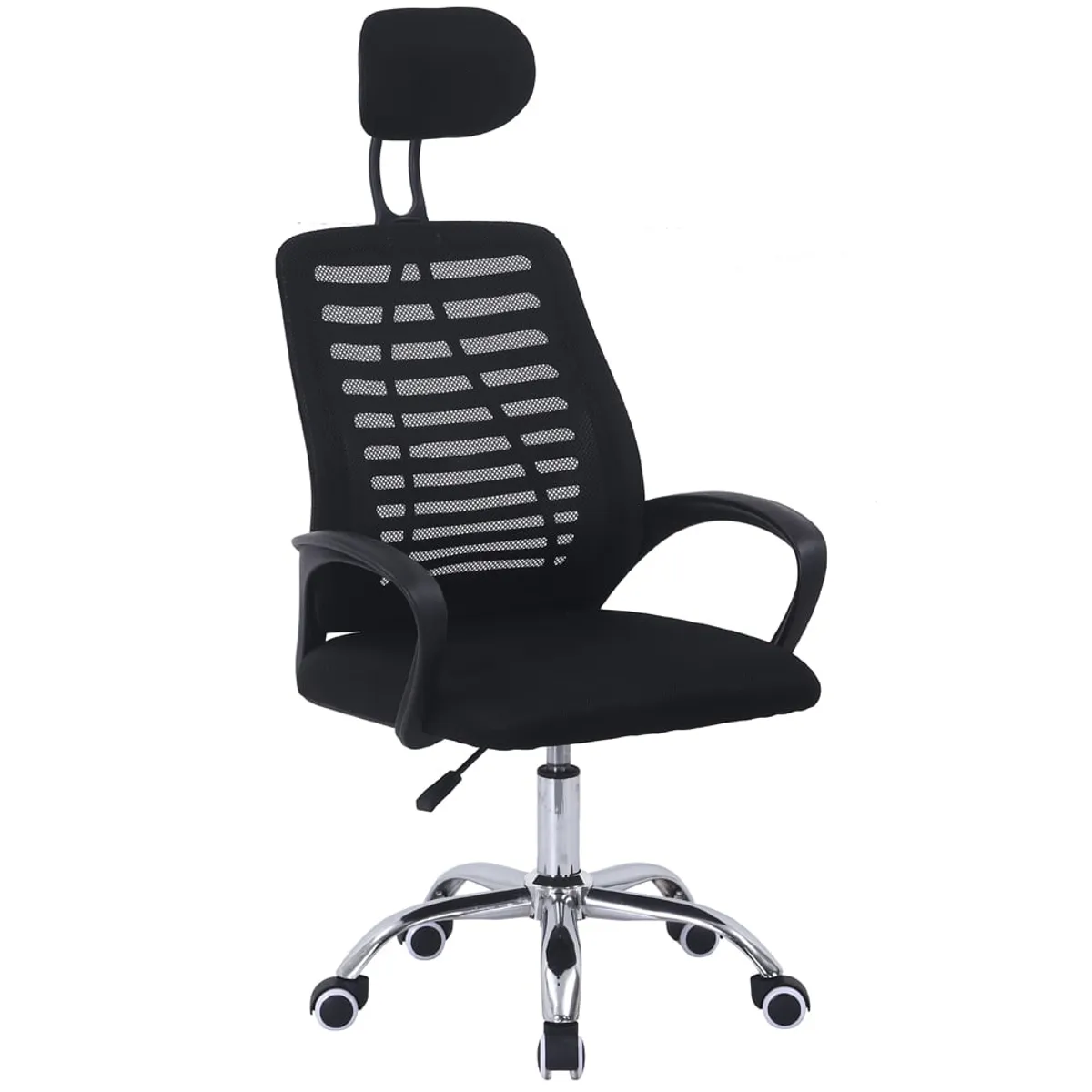 GENERICO - Silla de Escritorio Ergonómica Ejecutiva con Ruedas DC-156 Negro