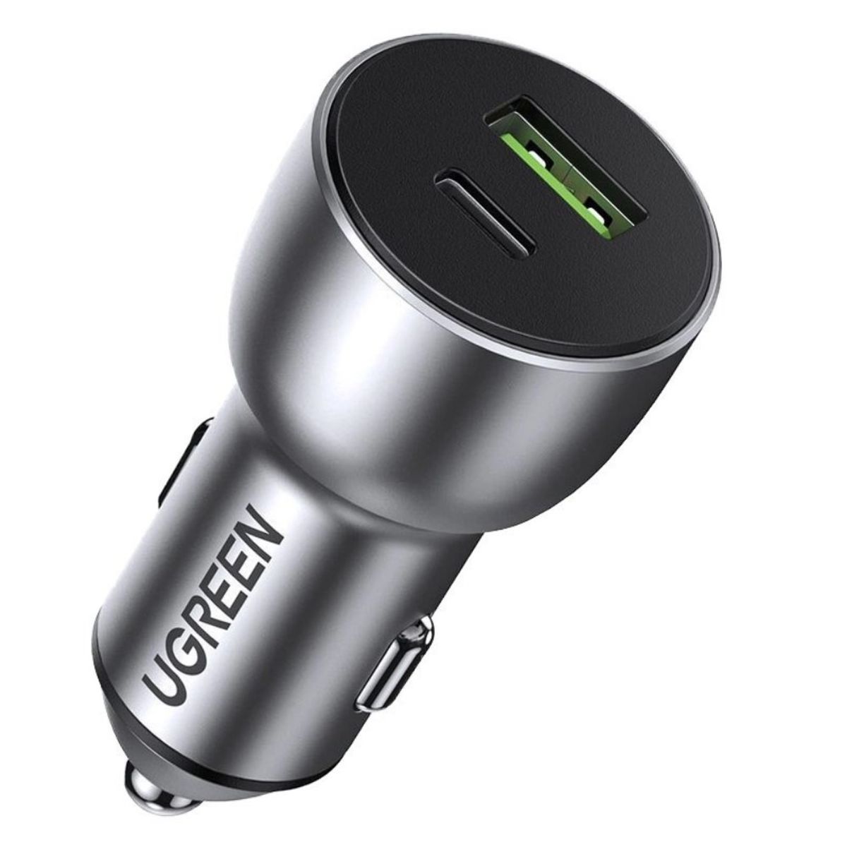 UGREEN - Cargador De Carro Ugreen 52.5w Max, 30w 2 Puertos CD213  - 60980