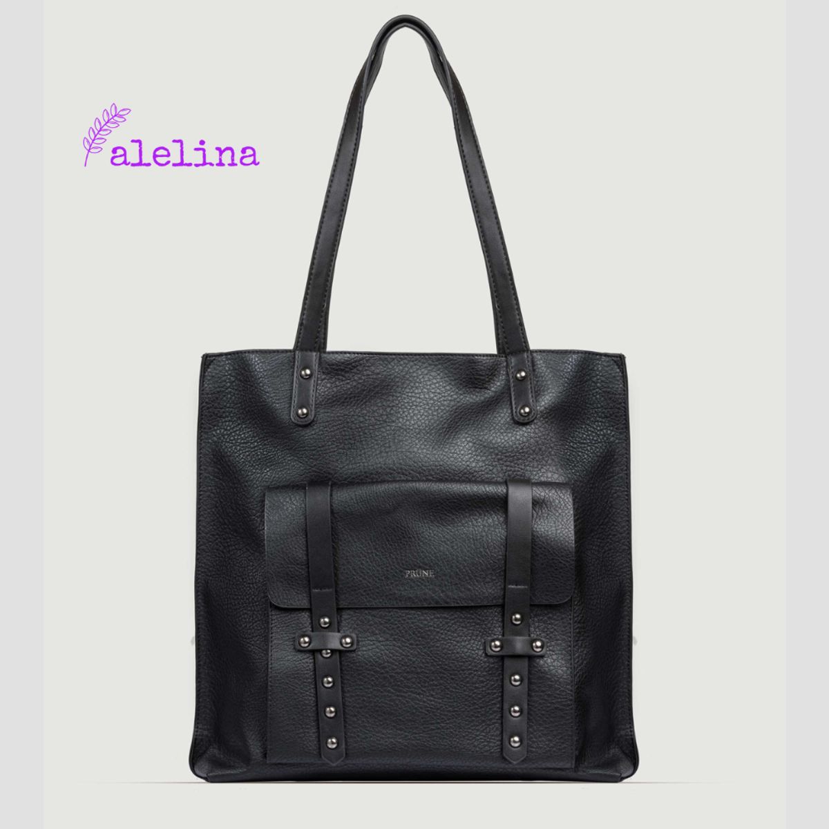 PRUNE - BOLSO CIRCE EFECTO CUERO GRANEADO