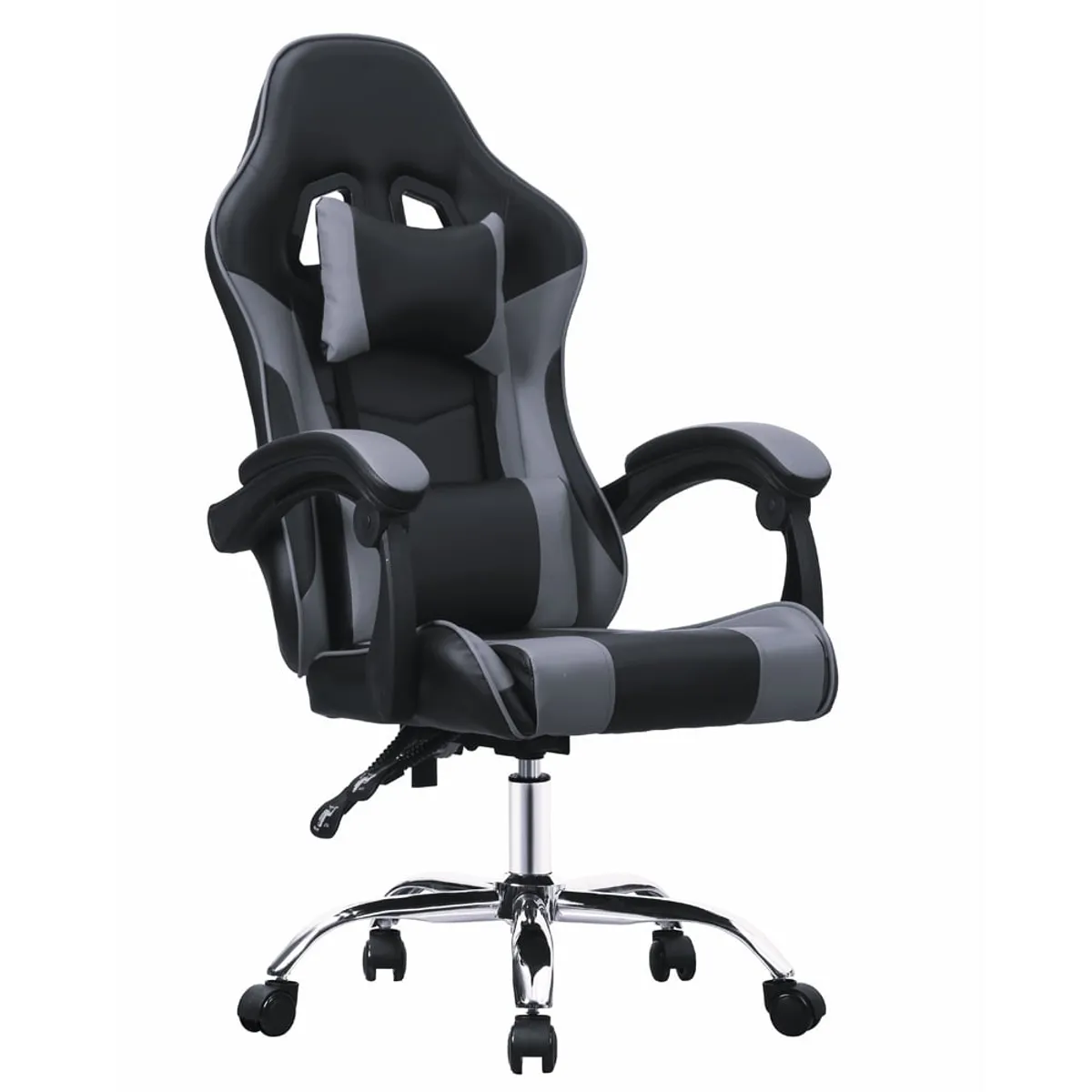 GENERICO - Silla Gamer Ergonómica Reclinable 135° con Soporte Lumbar GC-2223