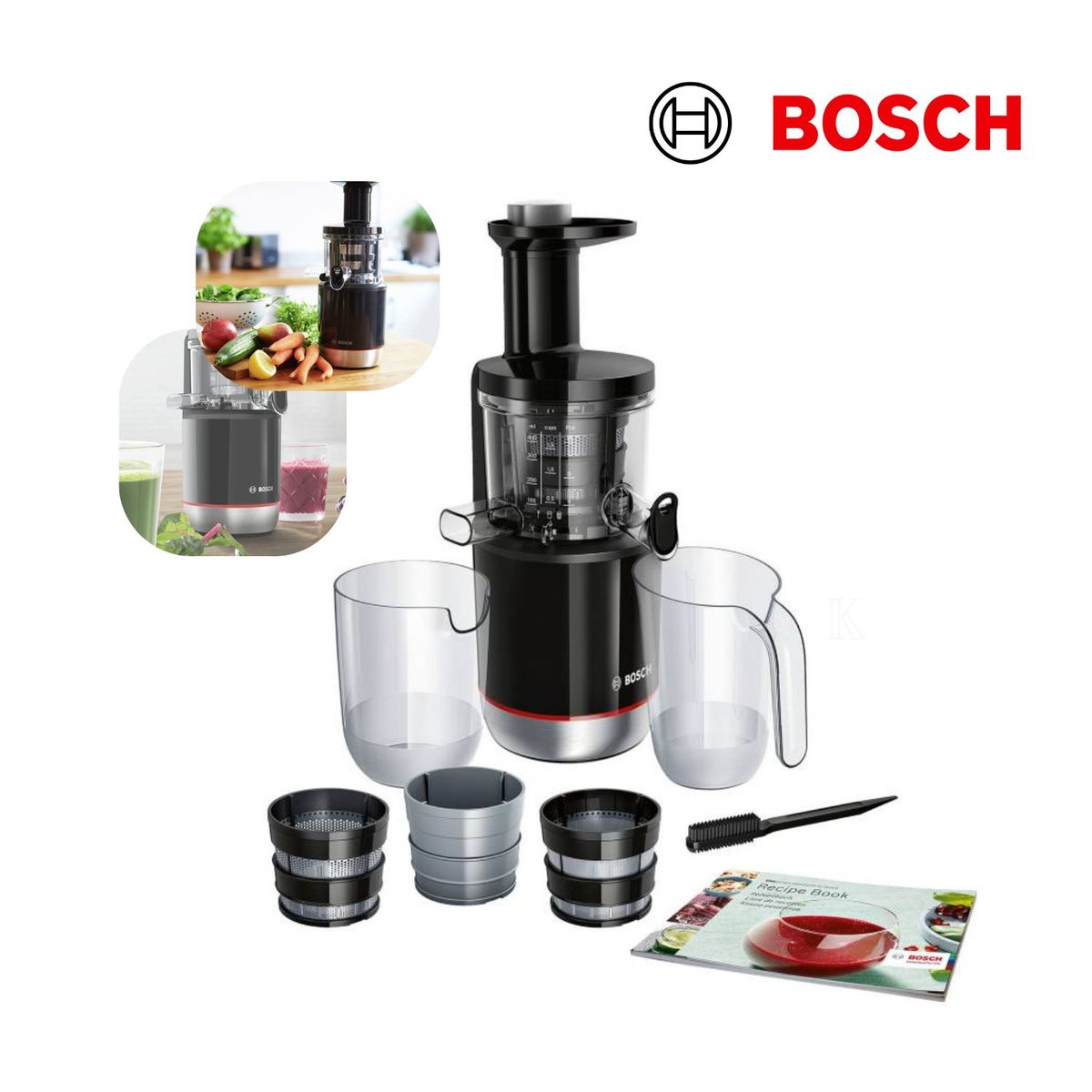 BOSCH - EXTRACTOR DE JUGO POR PRENSADO BOSCH MESM731M