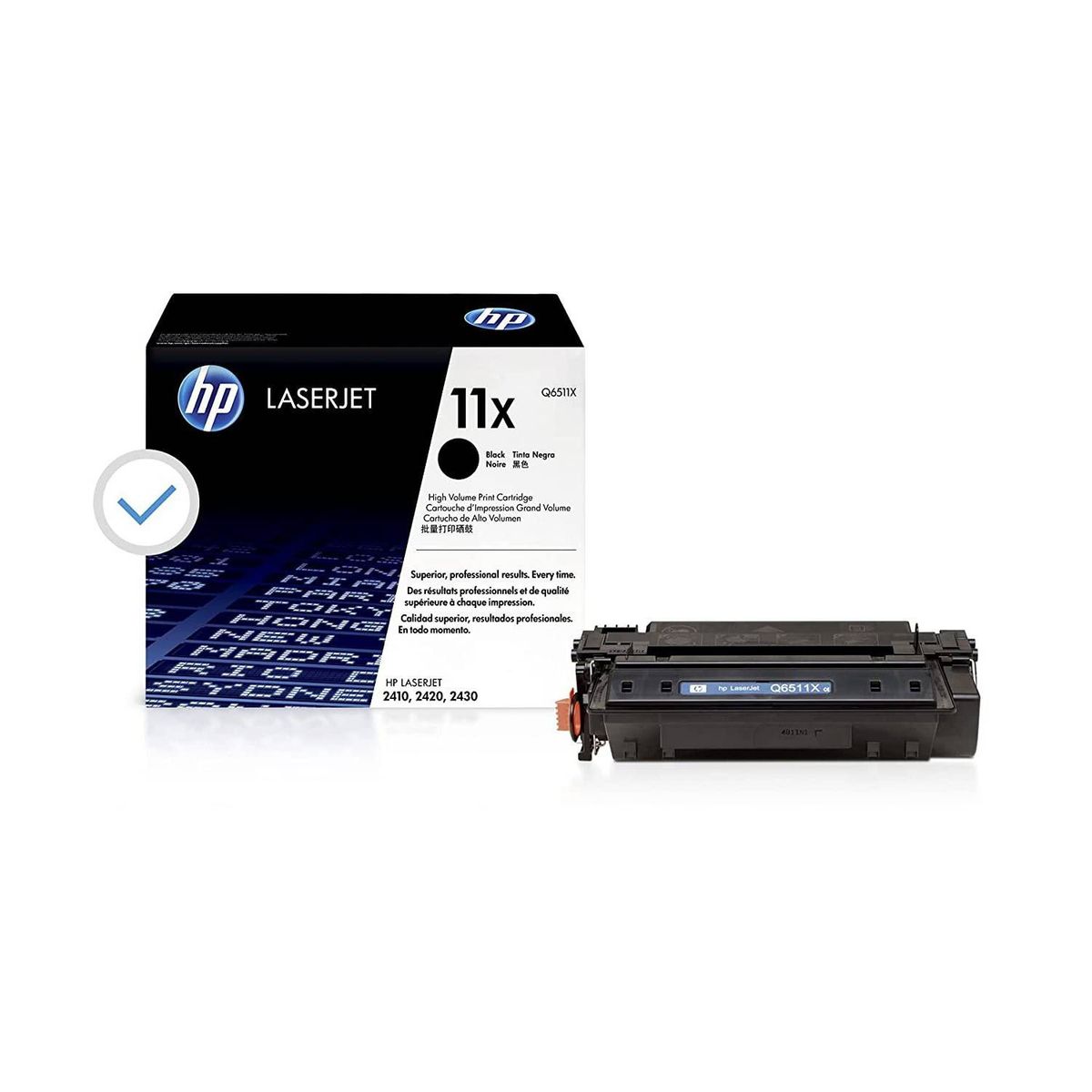 HP - TONER HP 11X CÓDIGO Q6511X NEGRO 12000 Pág