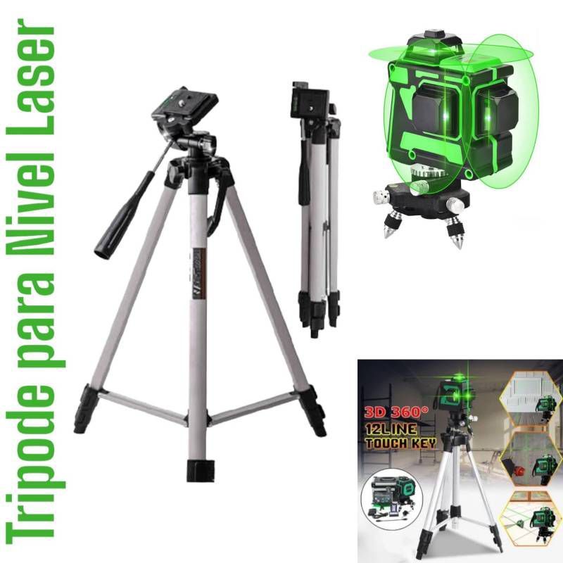 OEM - Tripode para Nivel Láser 330A desde 50 a 135cm Incluye Bolso