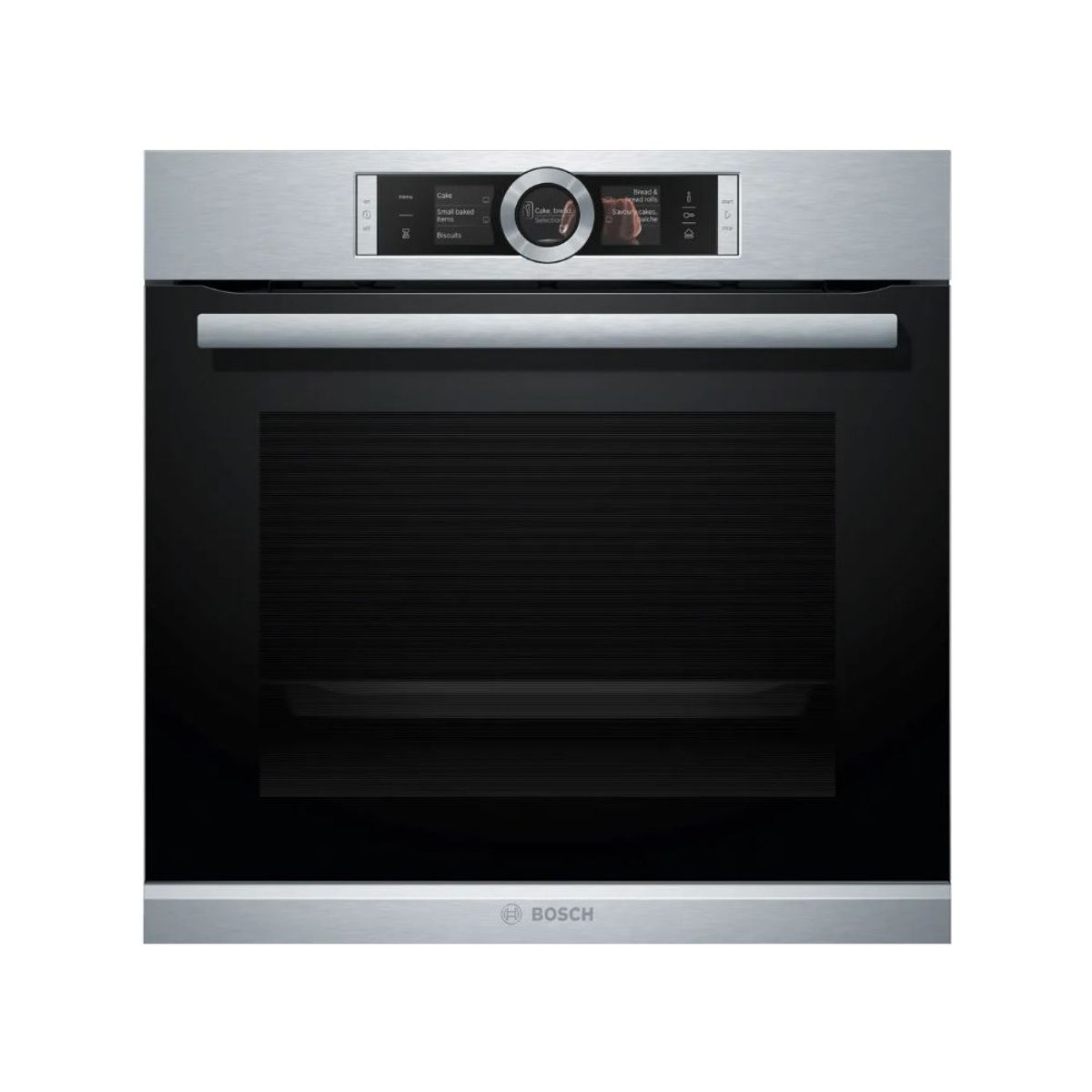 BOSCH - Horno Bosch HSG636BS1 a Vapor Empotrable Eléctrico 71 Litros Acero