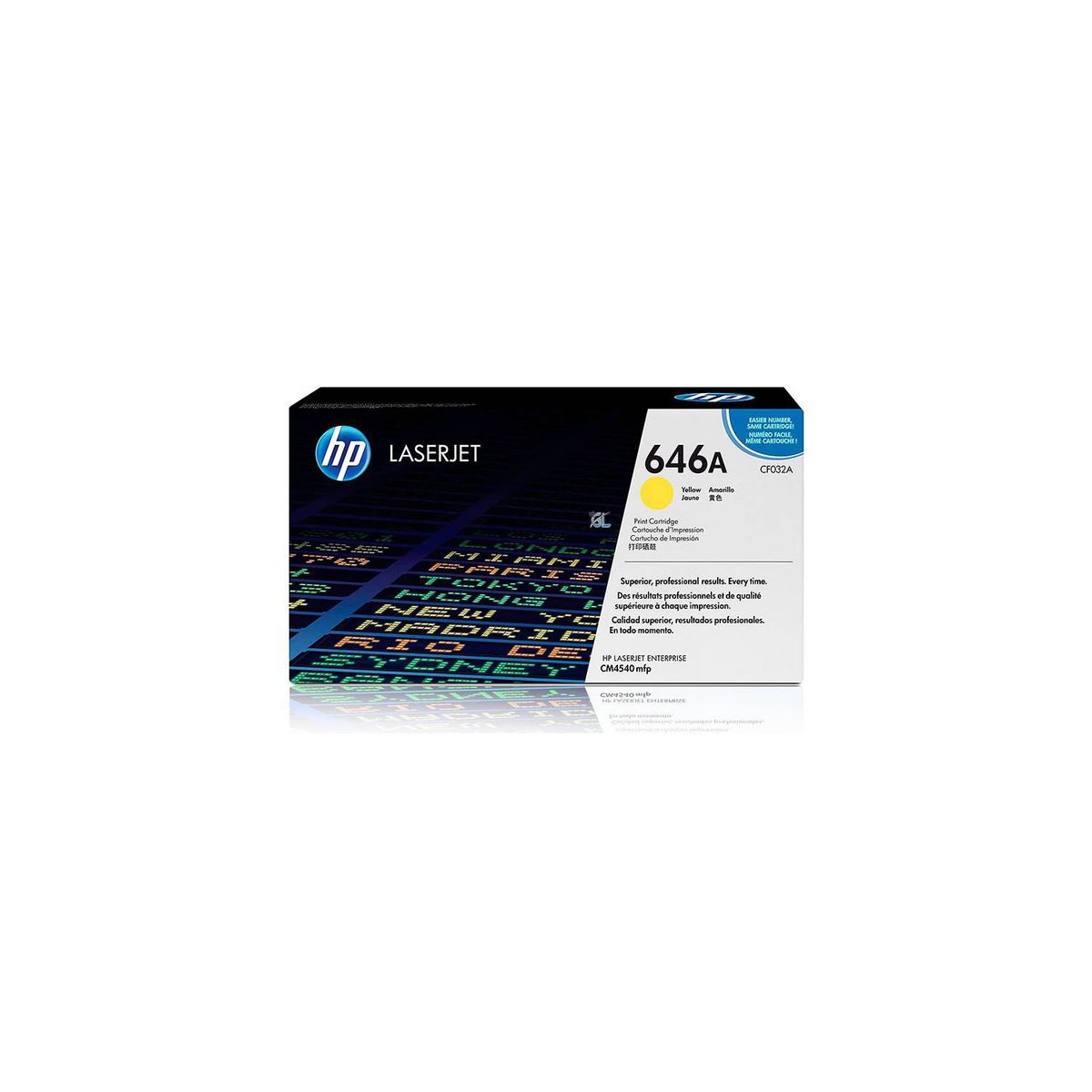 HP - TONER HP 646A CÓDIGO CF032A AMARILLO 12500 Pág