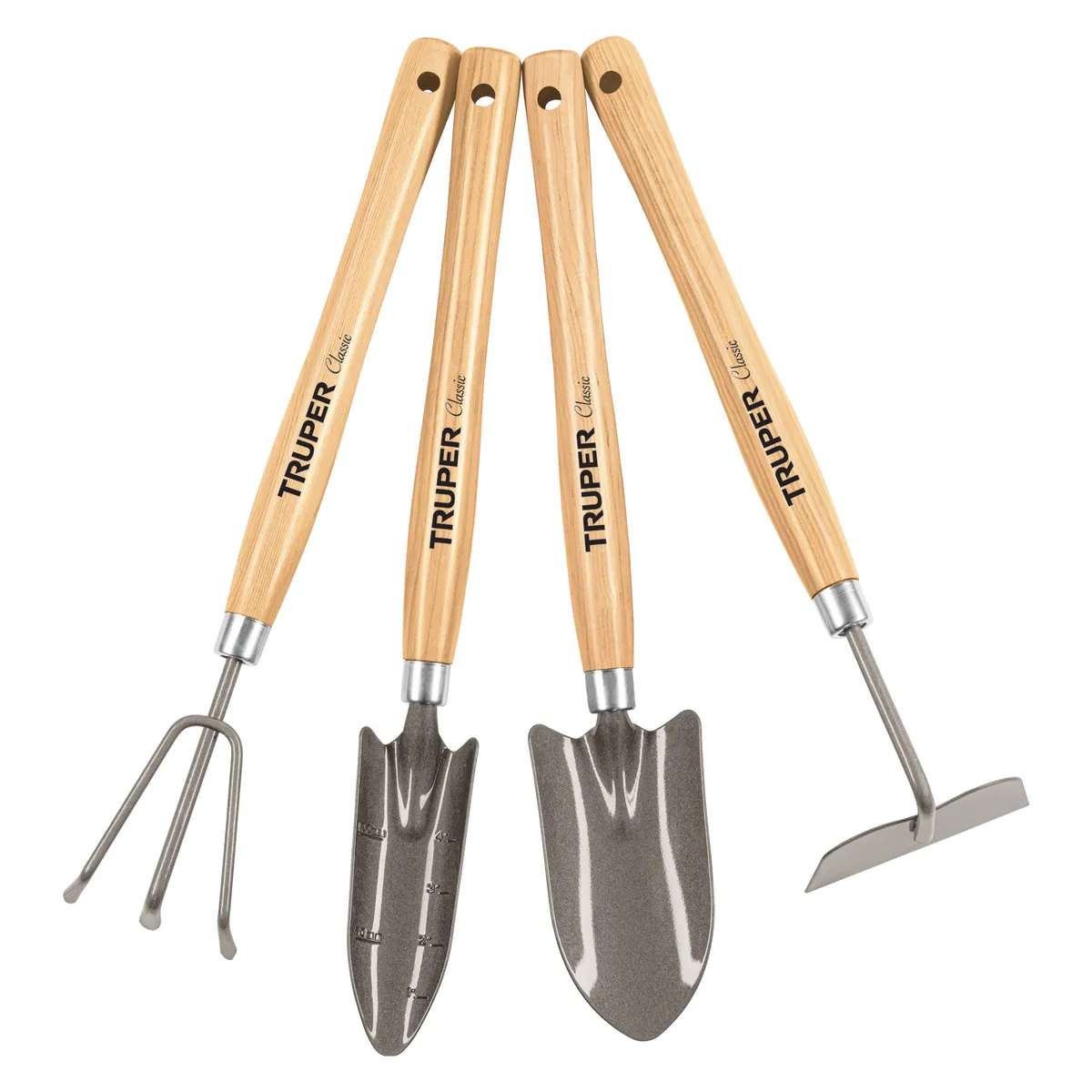 TRUPER - Juego de 4 herramientas de 15" para jardín COD 15040 Truper