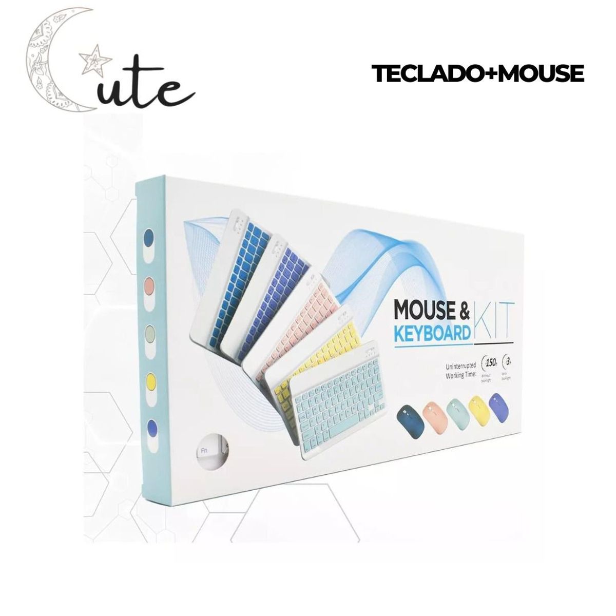 GENERICO - TECLADO + MOUSE INALÁMBRICO