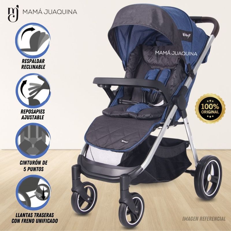 EBABY - Coche de Paseo «DASH» Edición Limitada Blue