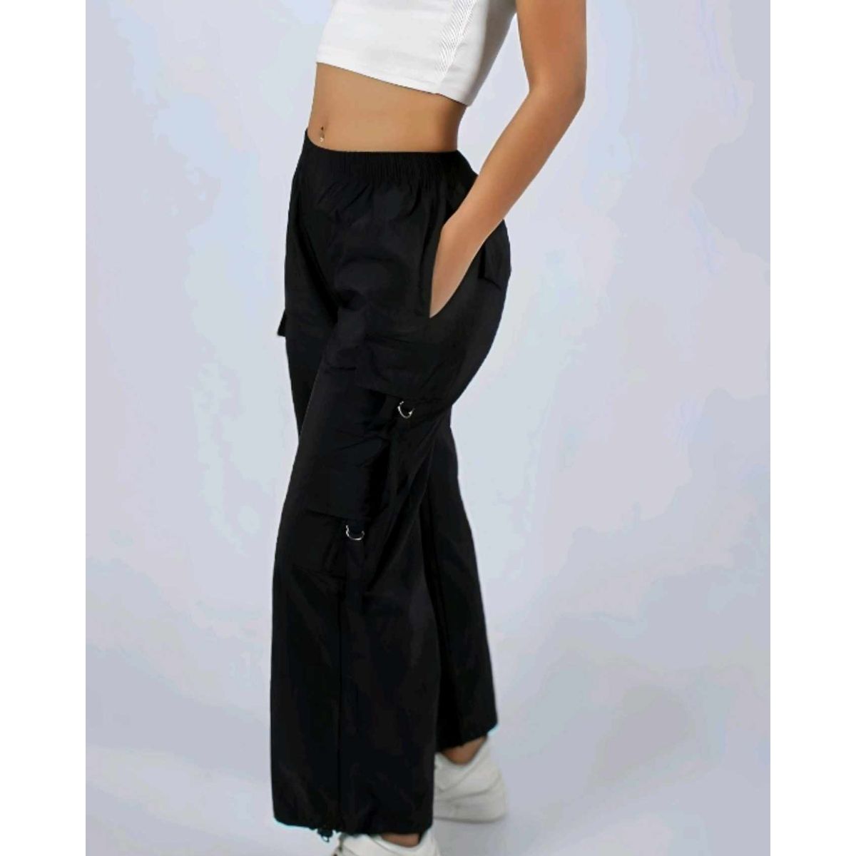 ENKI - Pantalón Cargo Parachic 6X Para Mujer