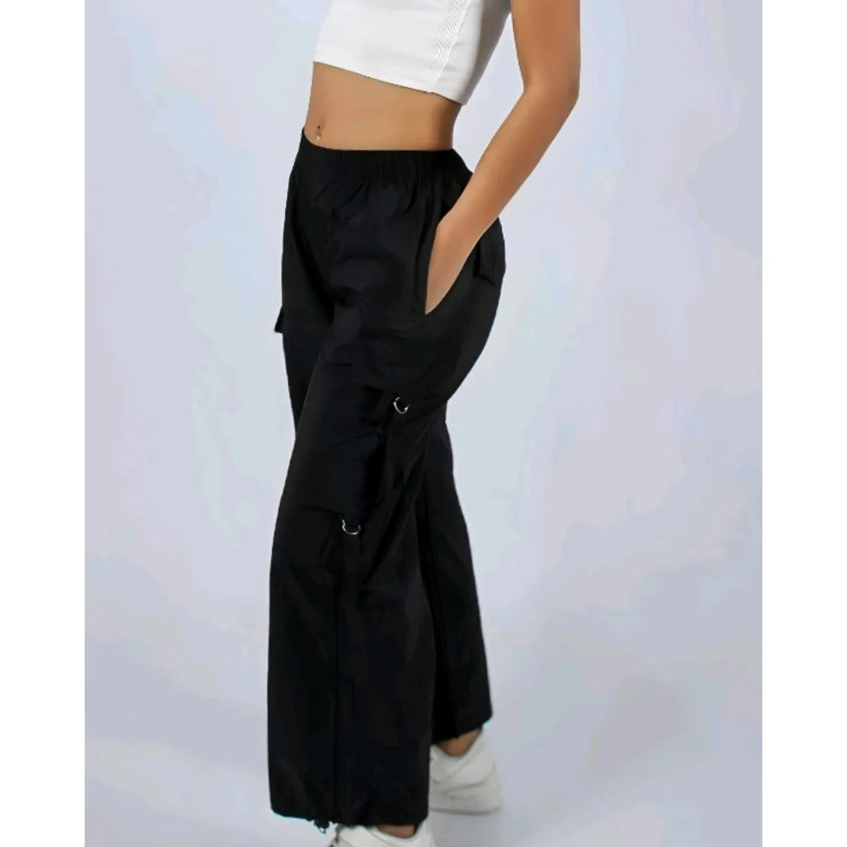 ENKI - Pantalón Cargo Parachic 6X Para Mujer