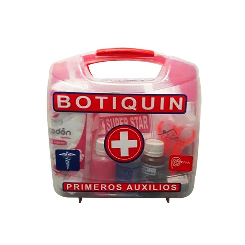 GENERICO - BOTIQUIN EMERGENCIA TIPO LONCHERA PARA AUTO
