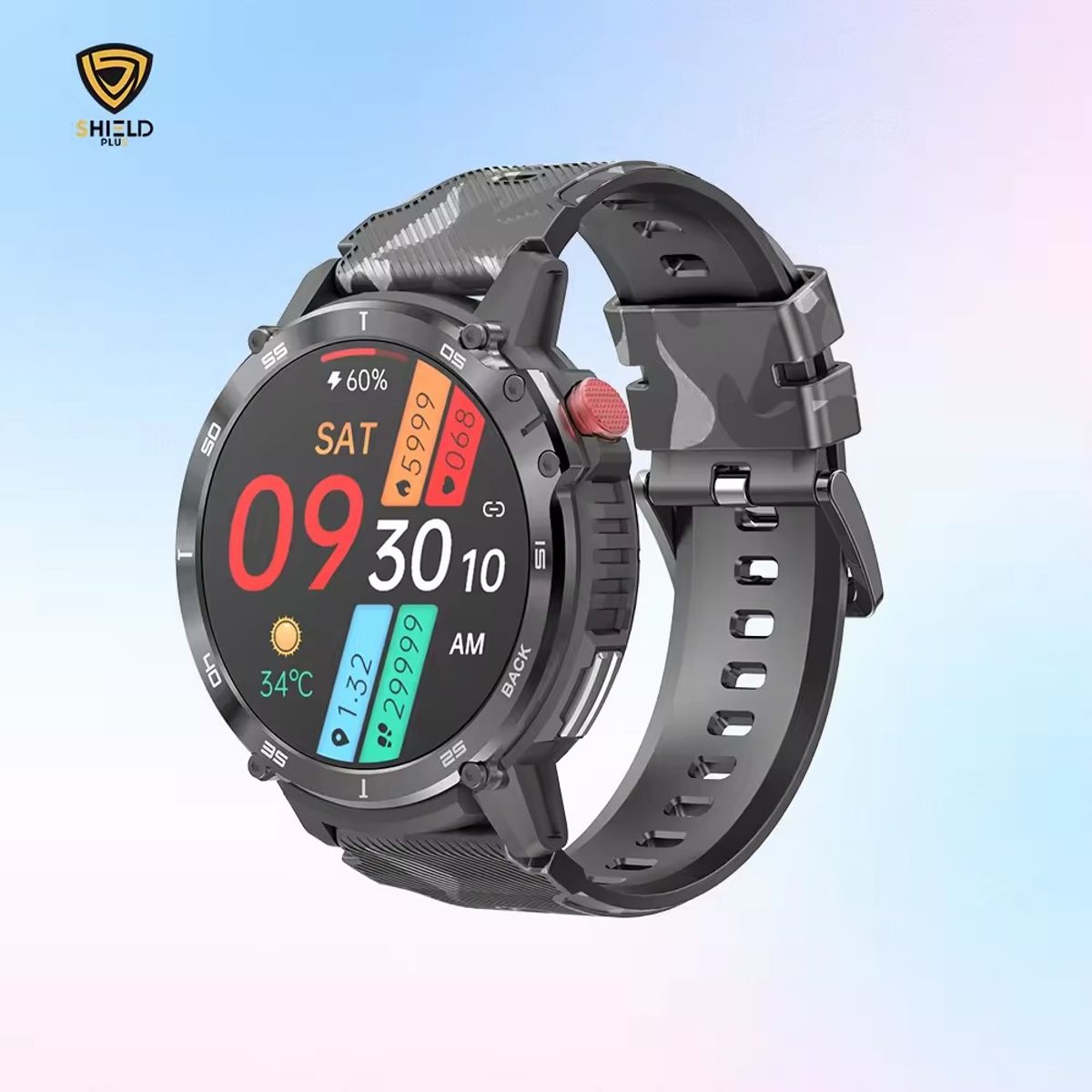 GENERICO - SMARTWATCH  C22 ANTI-IMPACTO MODELO MILITAR