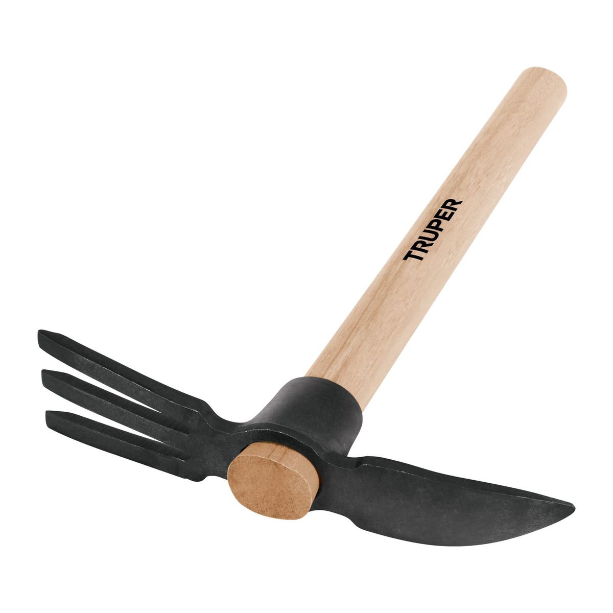 TRUPER - Rastrillo-pico mango de madera 14