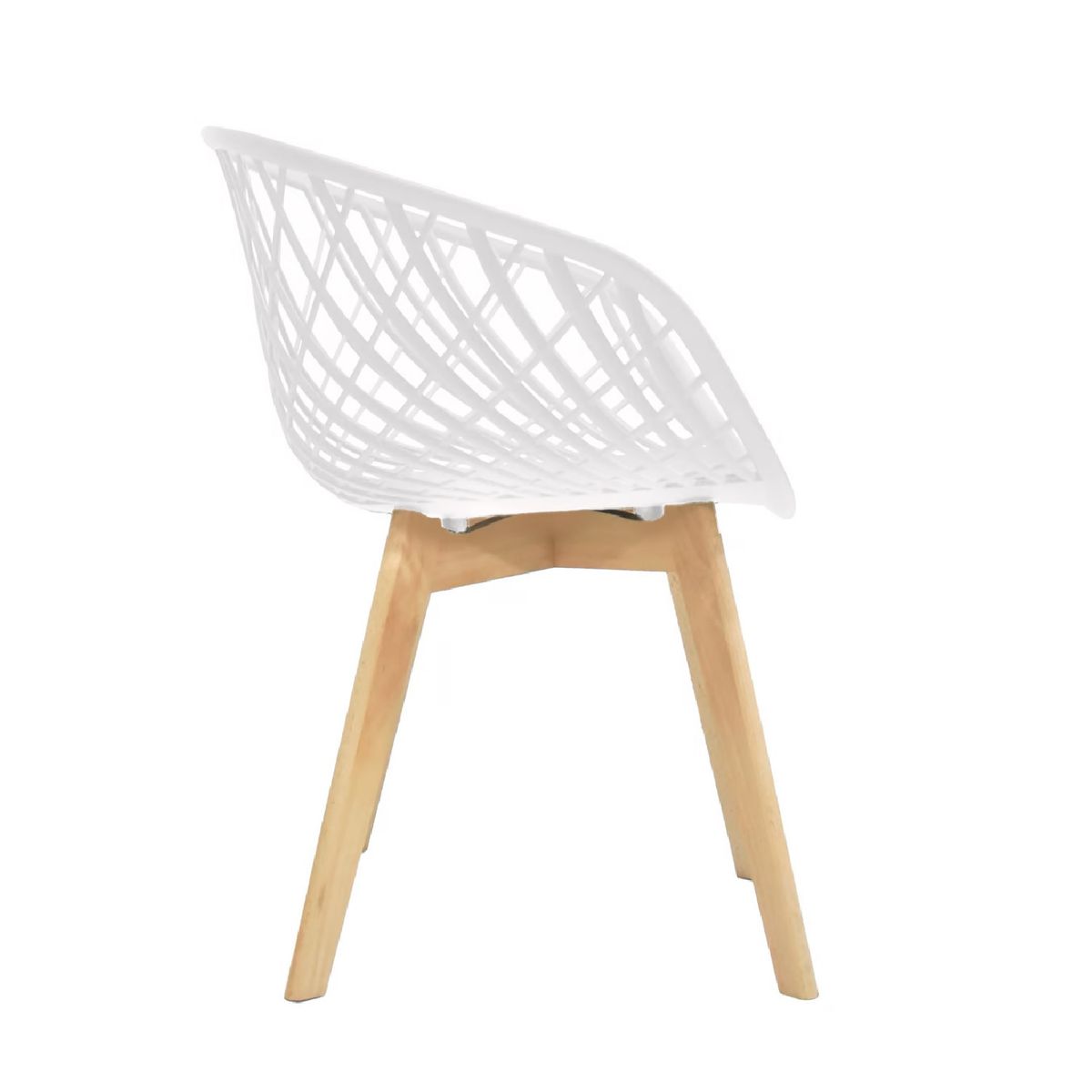 MOBELART - Silla Diseño Alma Blanco möbelArt