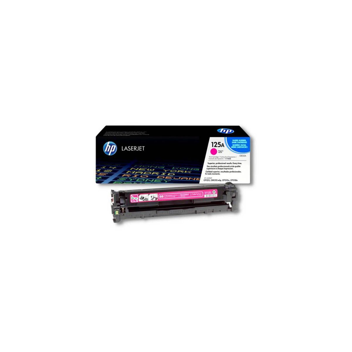 HP - TONER HP 125A CÓDIGO CB543A MAGENTA 1400 Pág