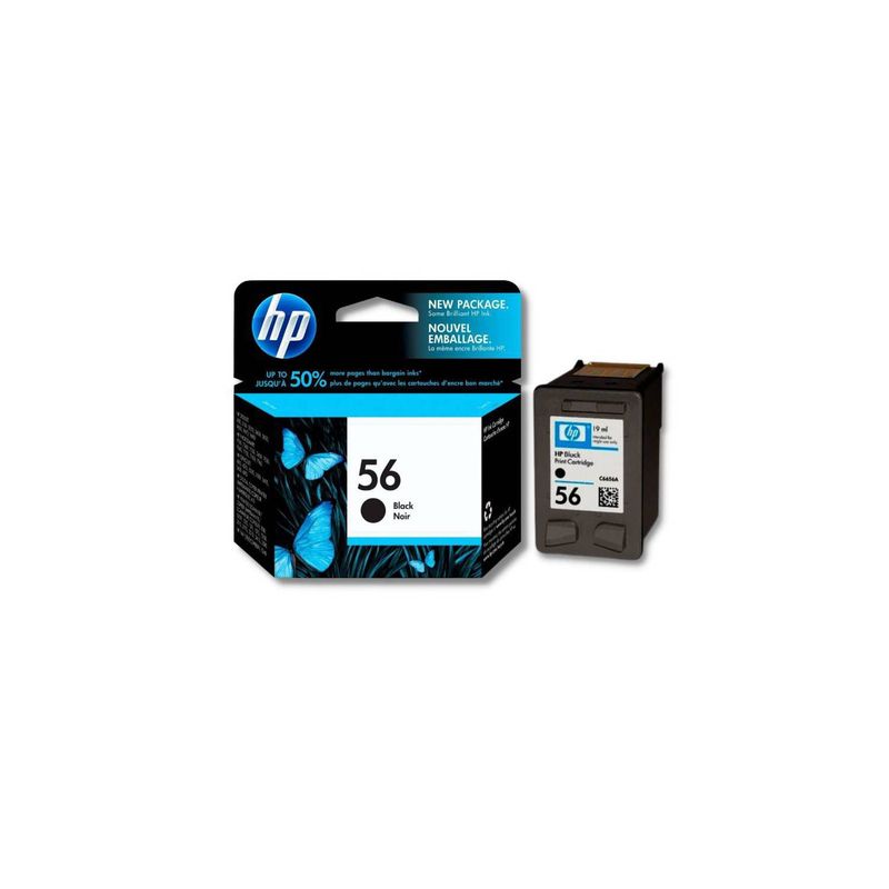 HP - Cartucho HP 56 Negro C6656AL original