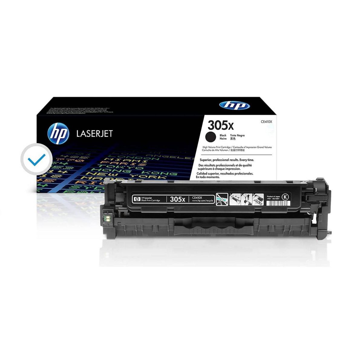 HP - TONER HP 305X CÓDIGO CE410X NEGRO 4000 Pág