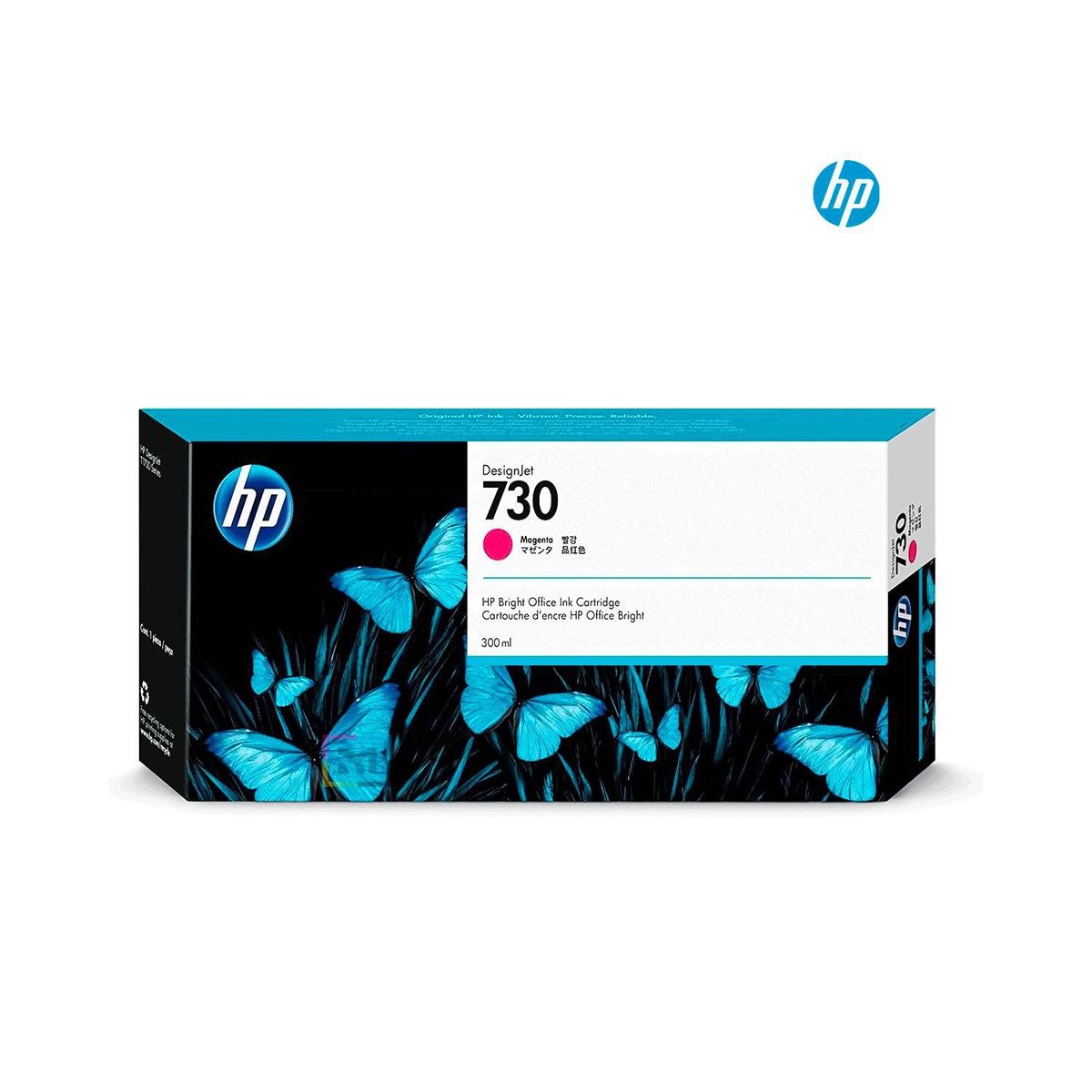 HP - Cartucho HP 730 Magenta P2V69A original
