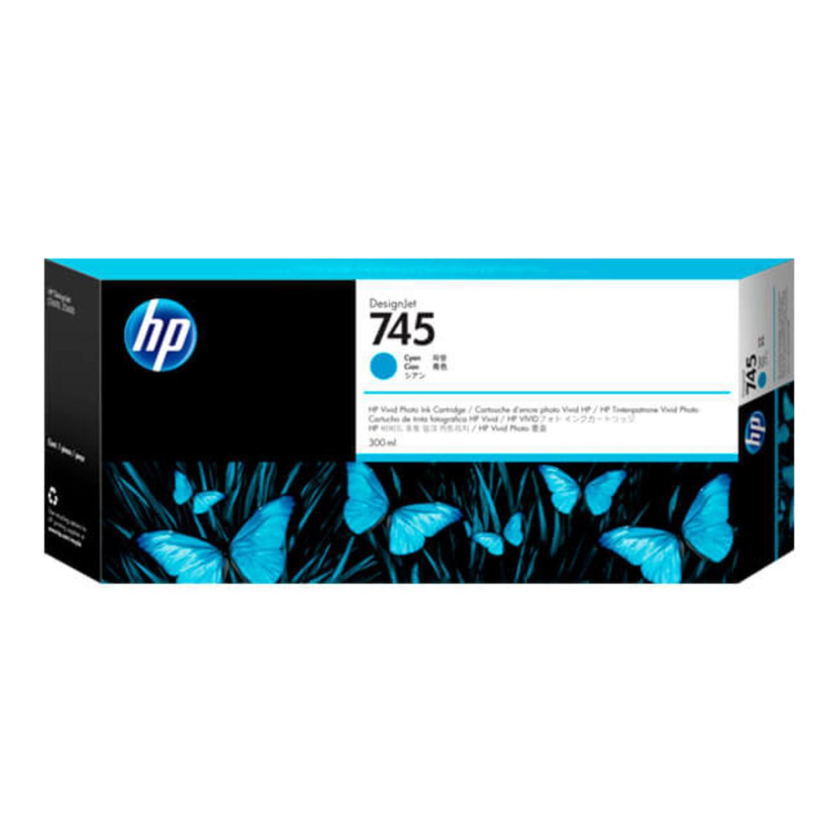 HP - Cartucho HP 745 Cyan F9K03A original