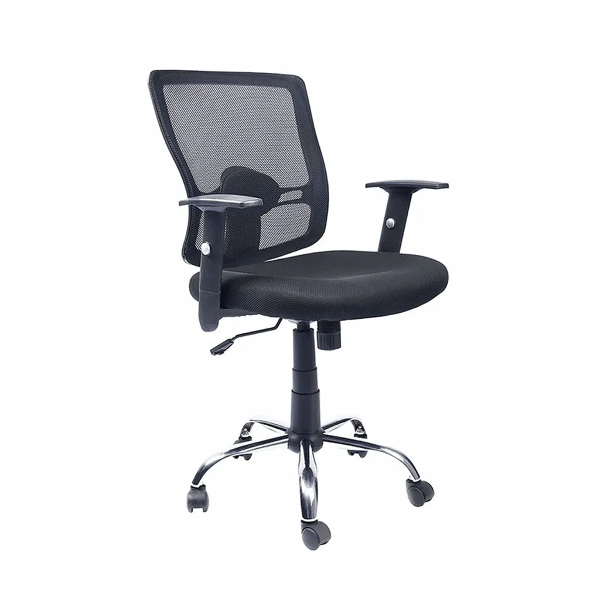 OFIDEAS - Silla Giratoria De Oficina Negra Euro Ofideas