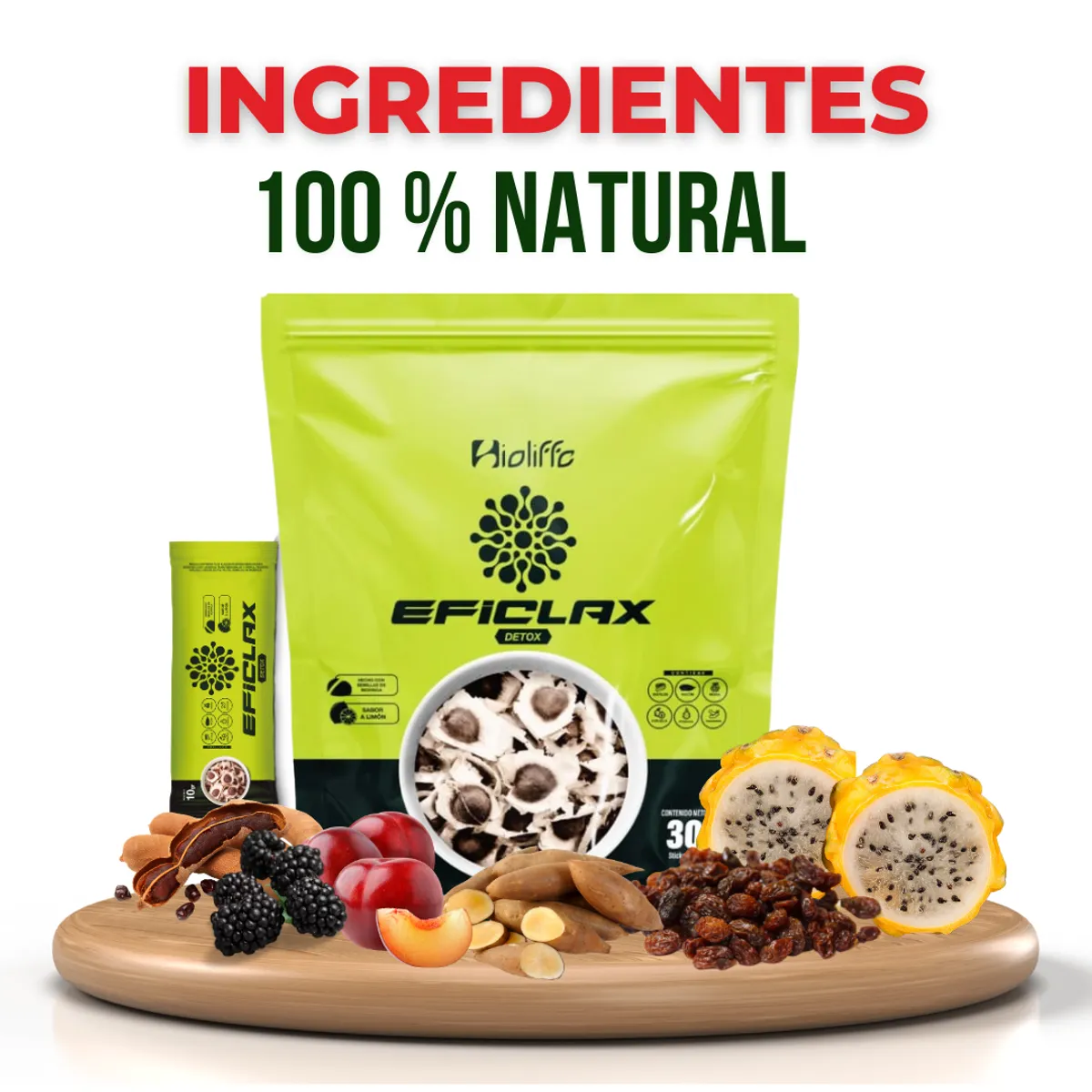GENERICO - EFICLAX BIOLIFFE -  PLAN DE 4 SEMANAS DETOX