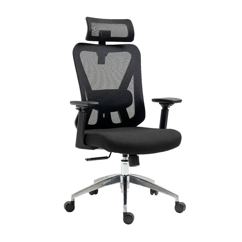 OFIDEAS - Silla de Oficina Ergonómica Smart Presidente Negro Ofideas